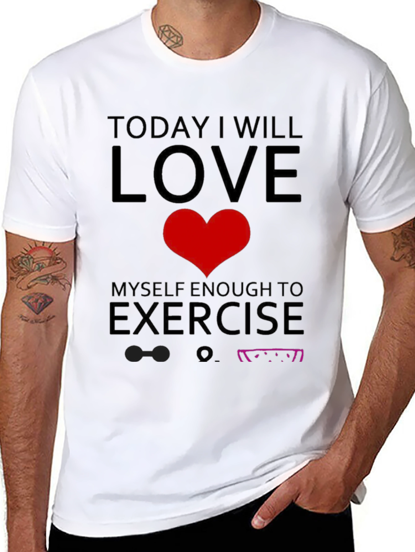 Love Myself Enough To Exercise T-Shirt