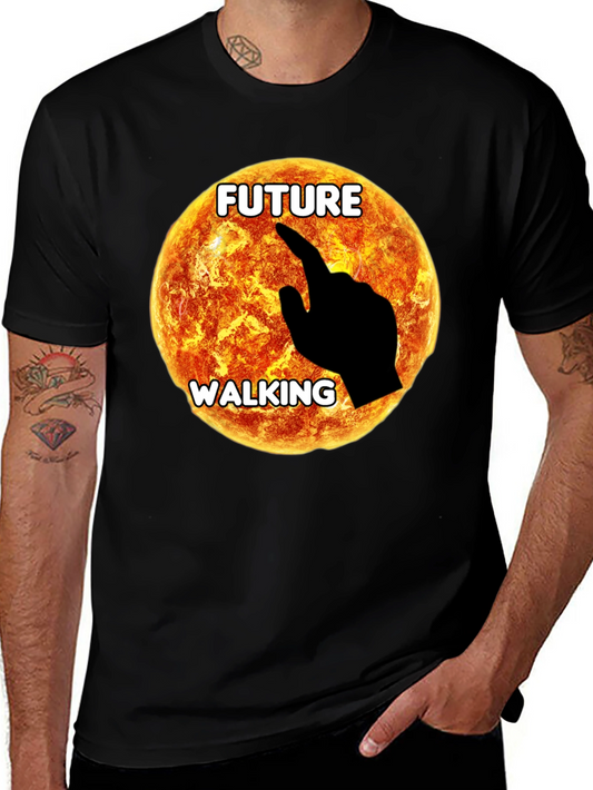Future Walking Graphic T-Shirt