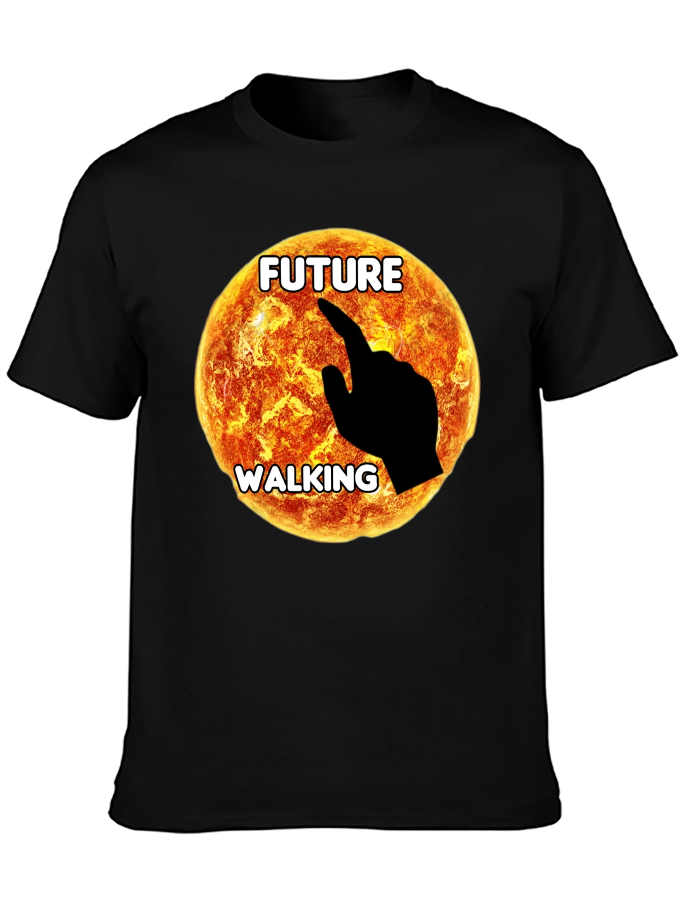 Future Walking Graphic T-Shirt