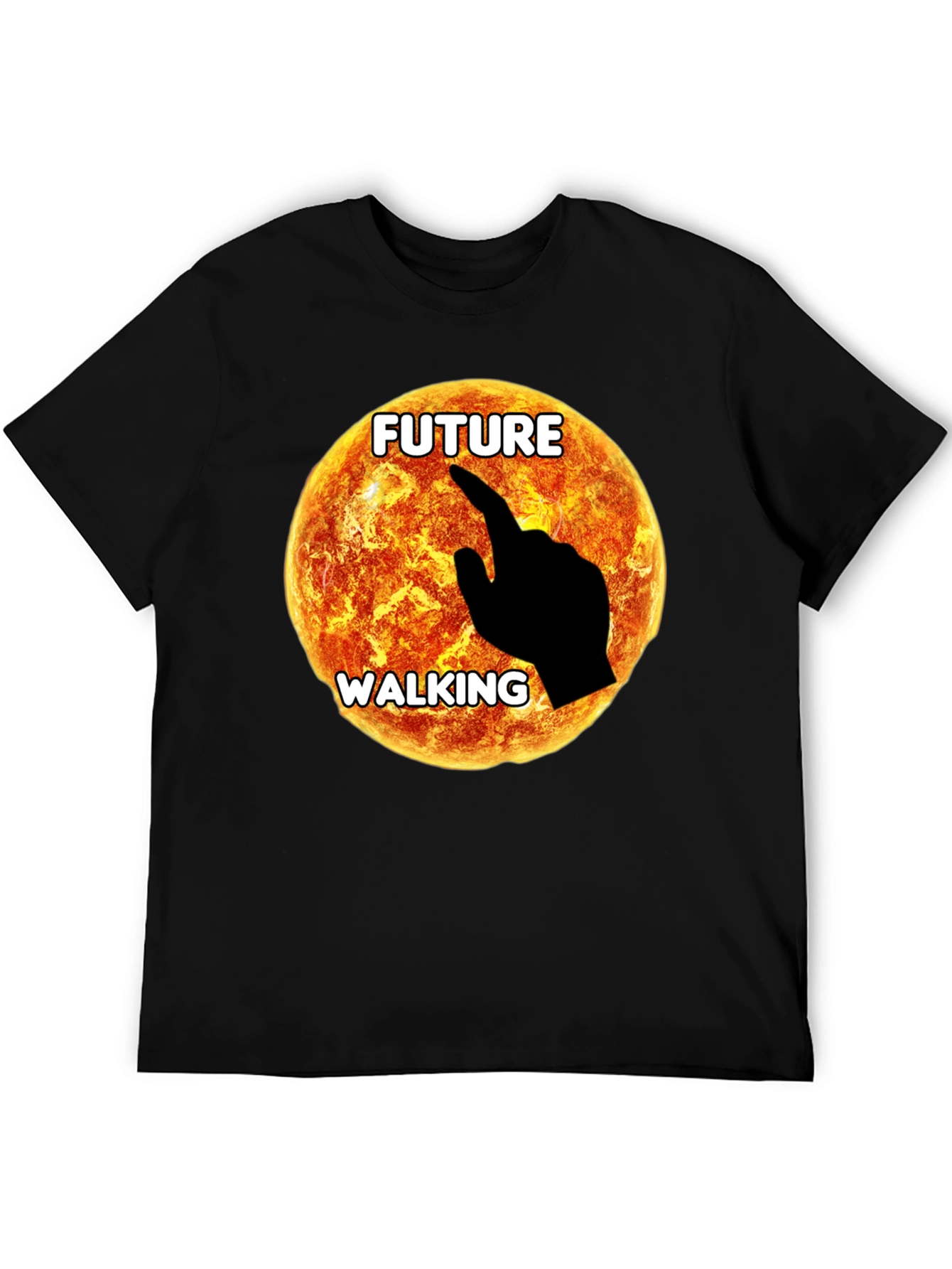 Future Walking Graphic T-Shirt