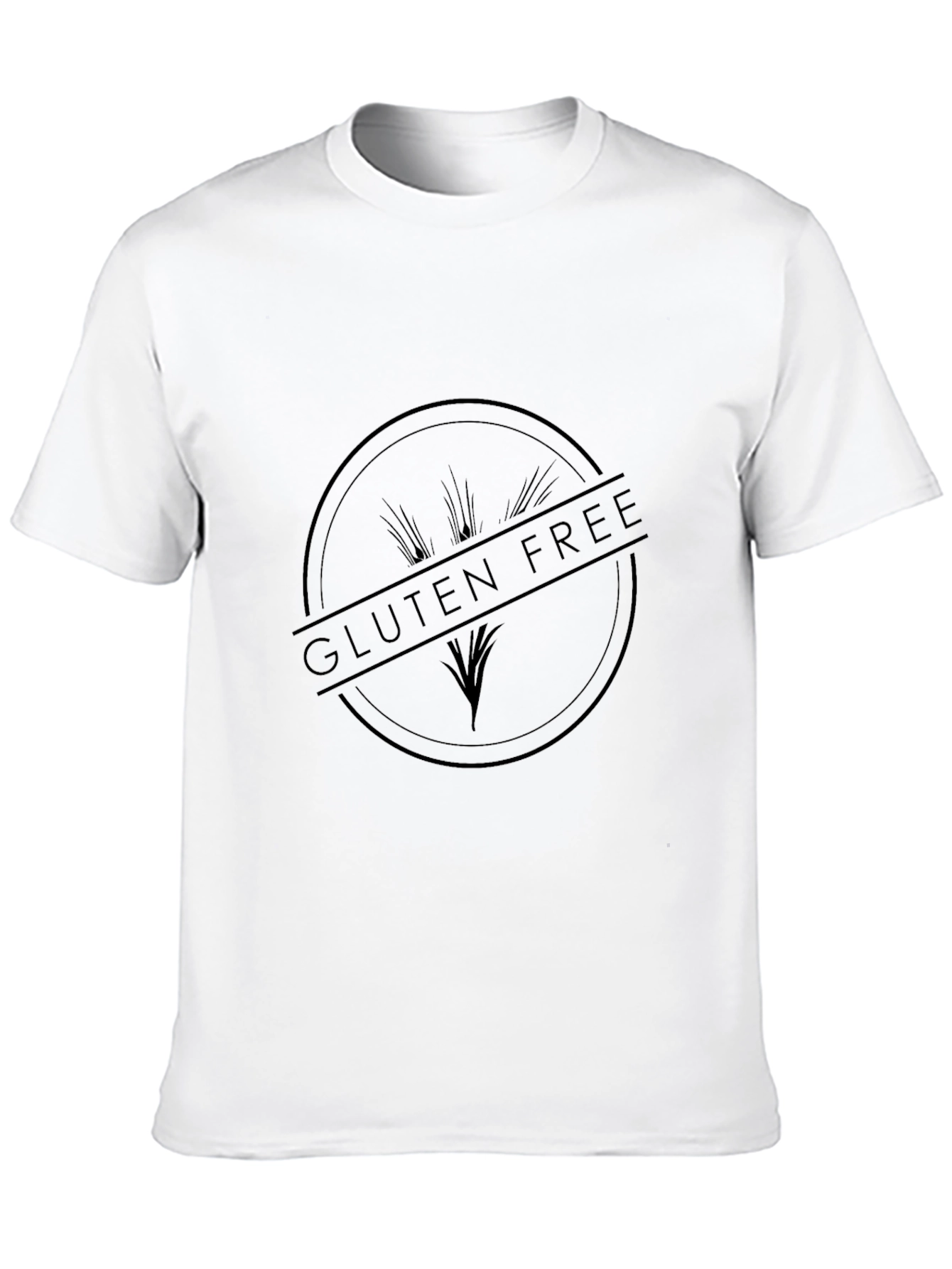Gluten Free T-Shirt - Black Graphic Tee