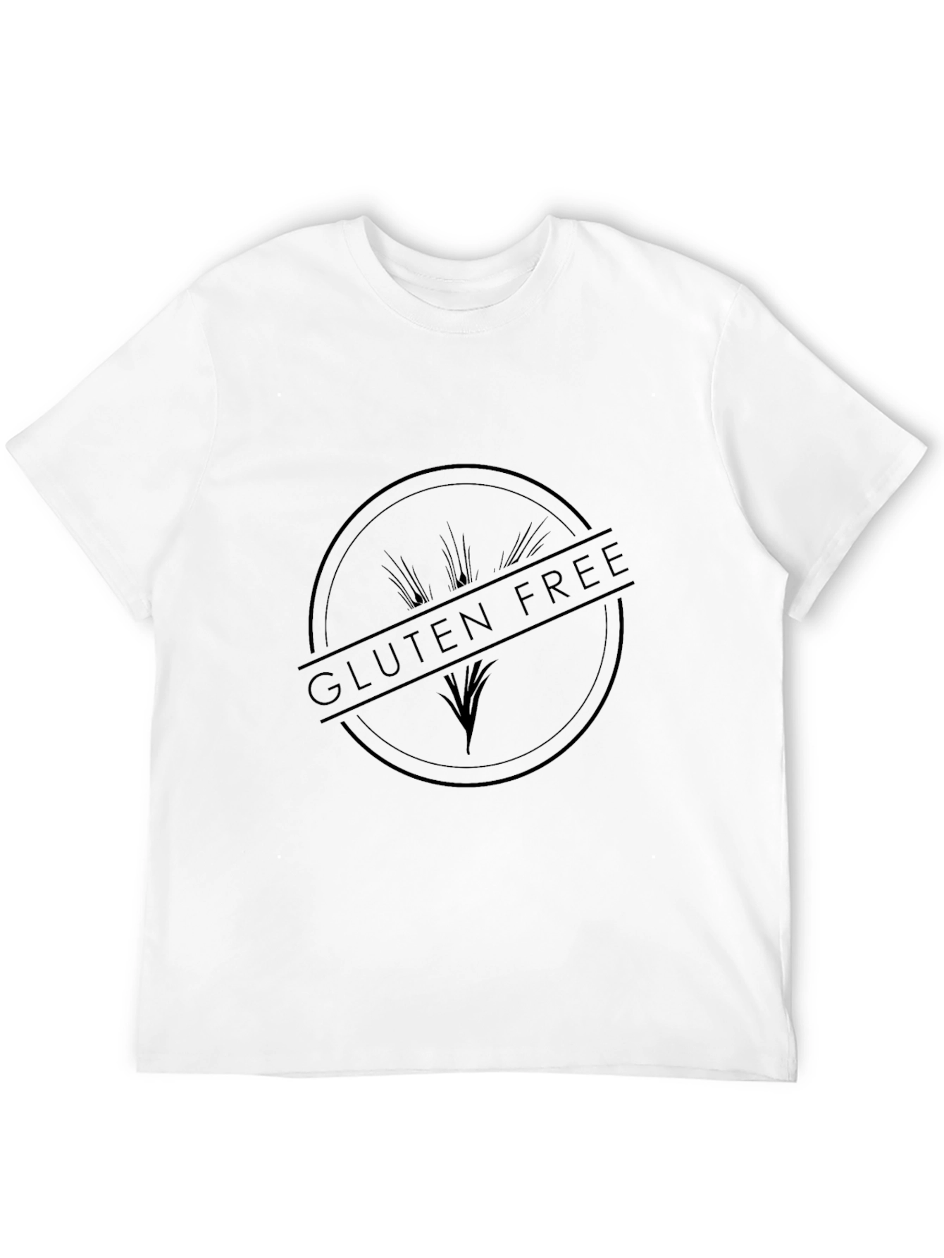 Gluten Free T-Shirt - Black Graphic Tee