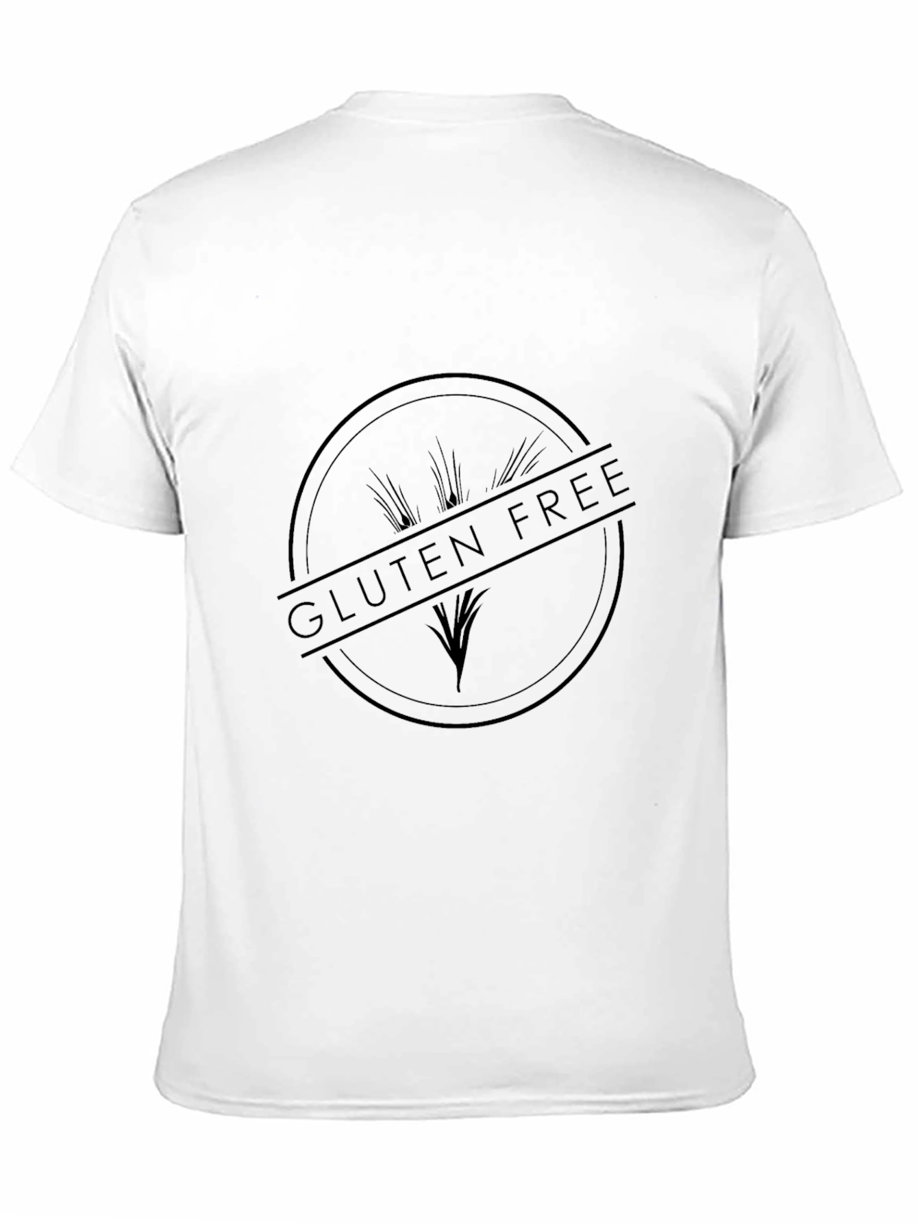 Gluten Free T-Shirt - Black Graphic Tee