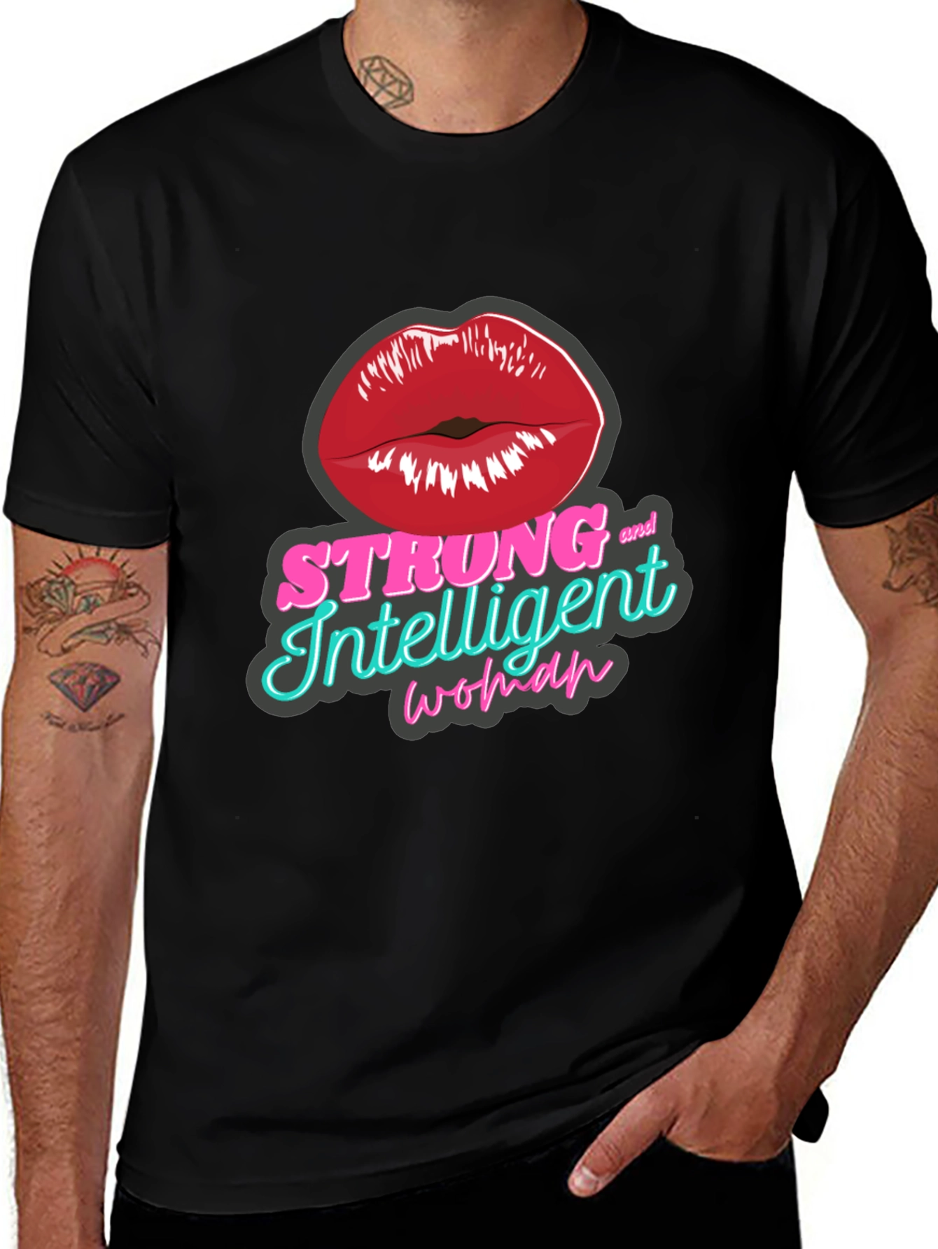 Strong & Intelligent Woman Graphic Tee