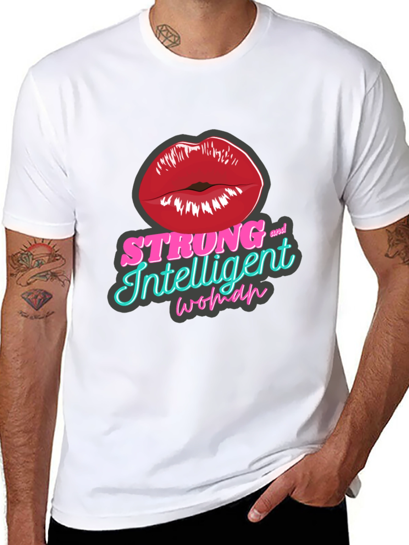 Strong & Intelligent Woman Graphic Tee