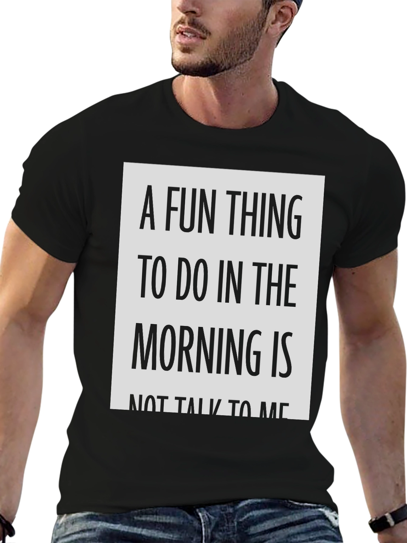 Funny Not Talk to Me Morning T-Shirt