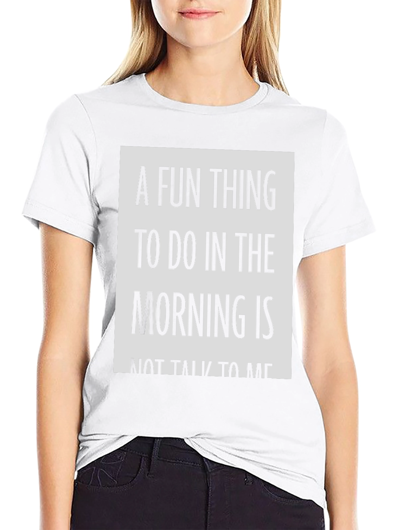 Funny Not Talk to Me Morning T-Shirt
