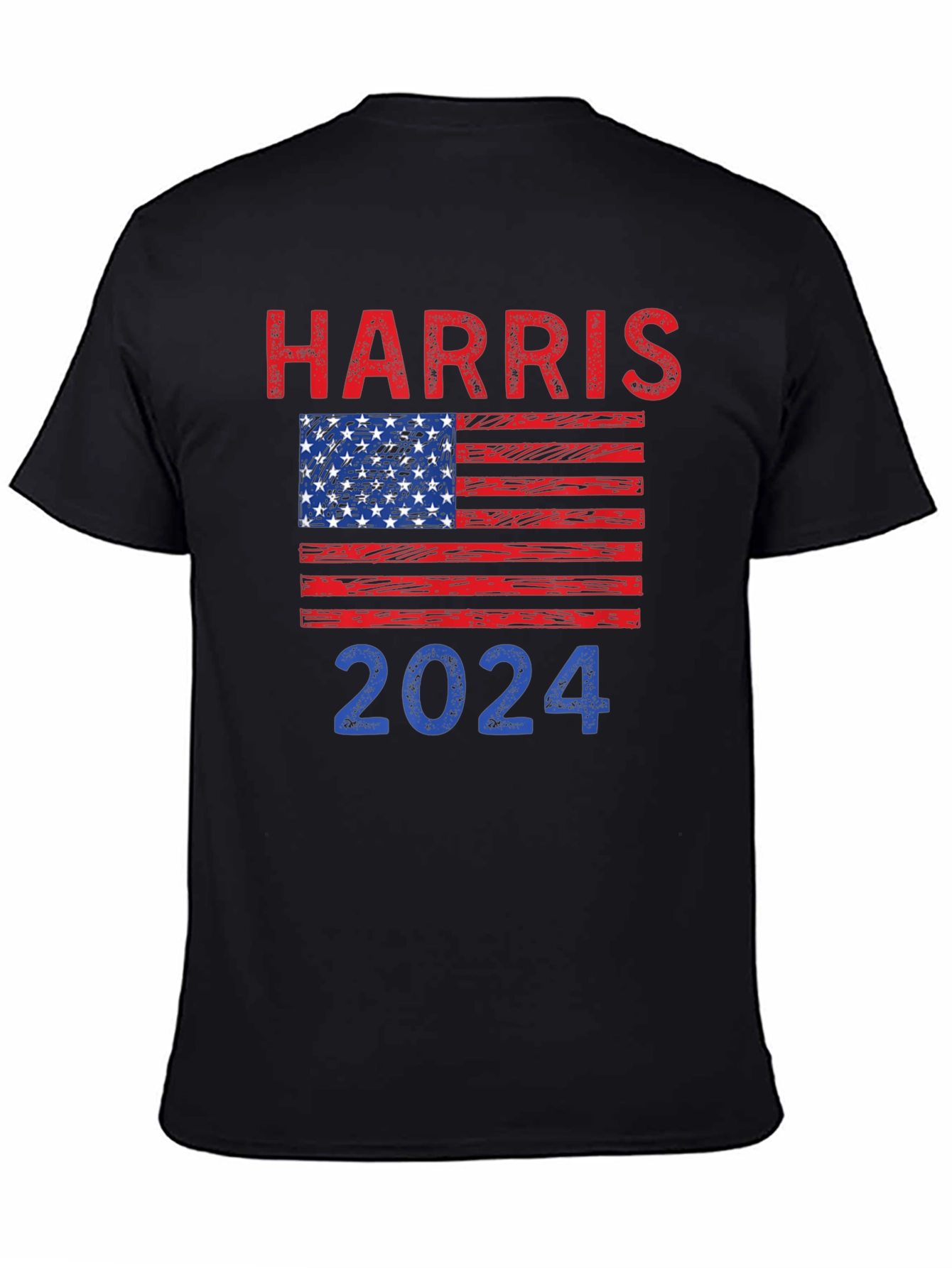 Harris 2024 USA Flag Graphic Tee