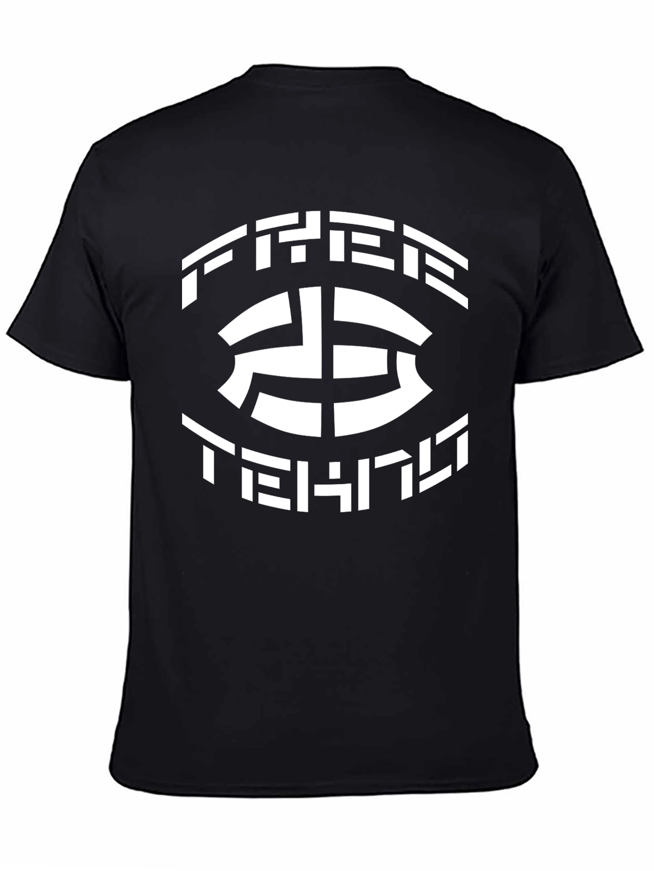 Free Techno Black Graphic Tee