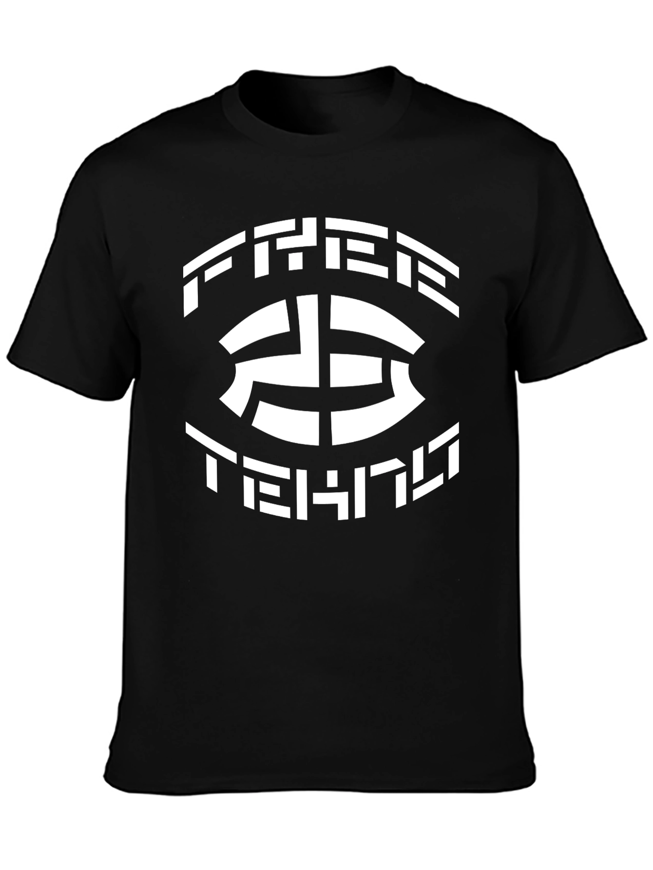Free Techno Black Graphic Tee