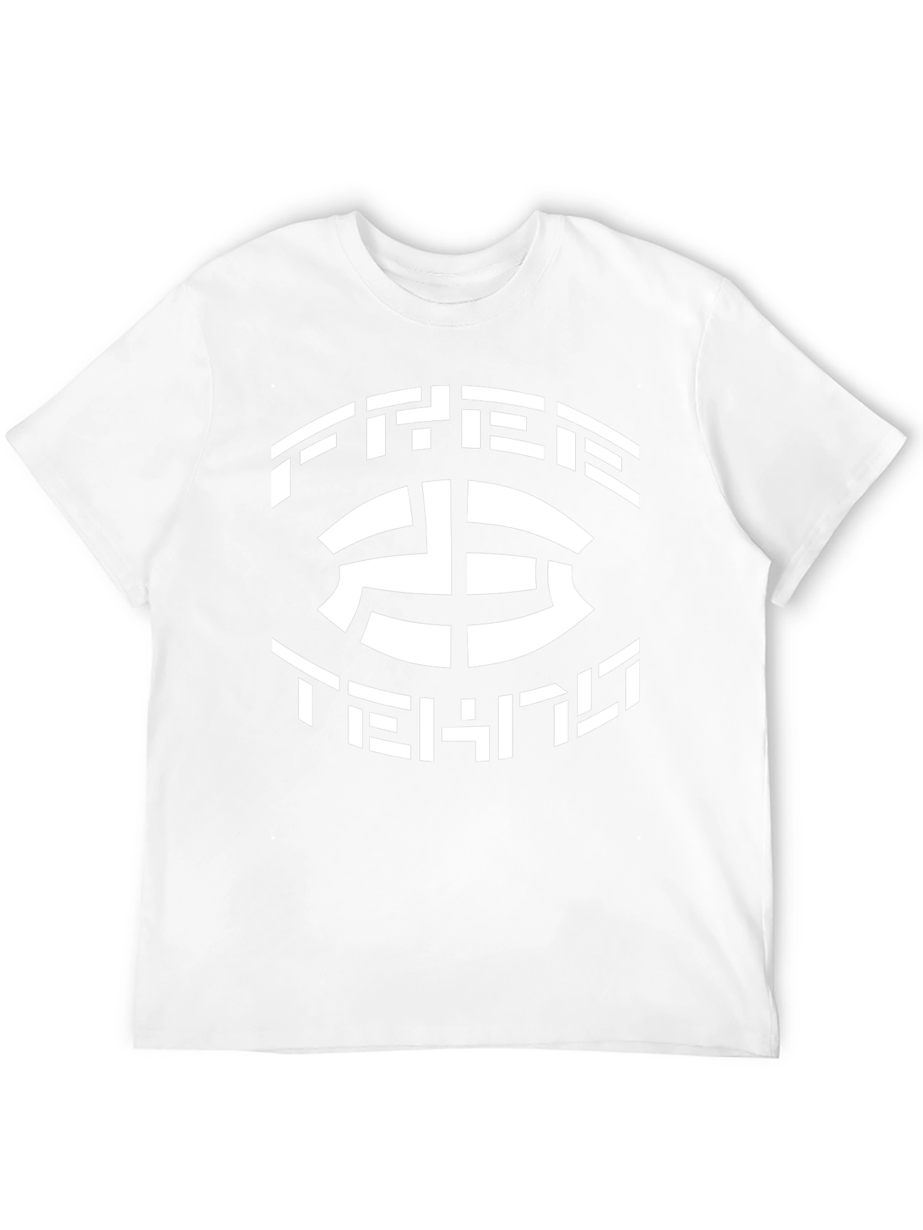 Free Techno Black Graphic Tee