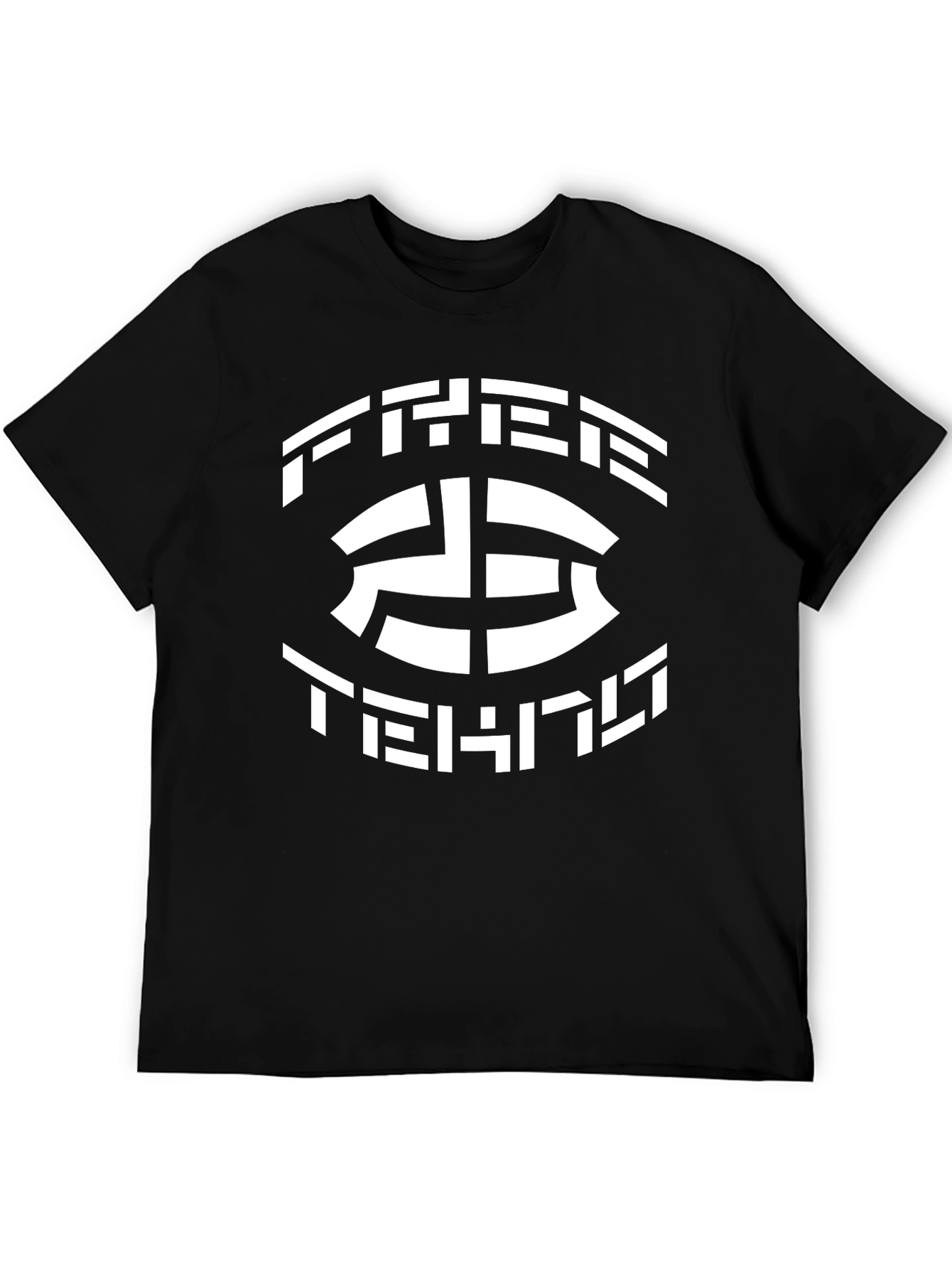 Free Techno Black Graphic Tee