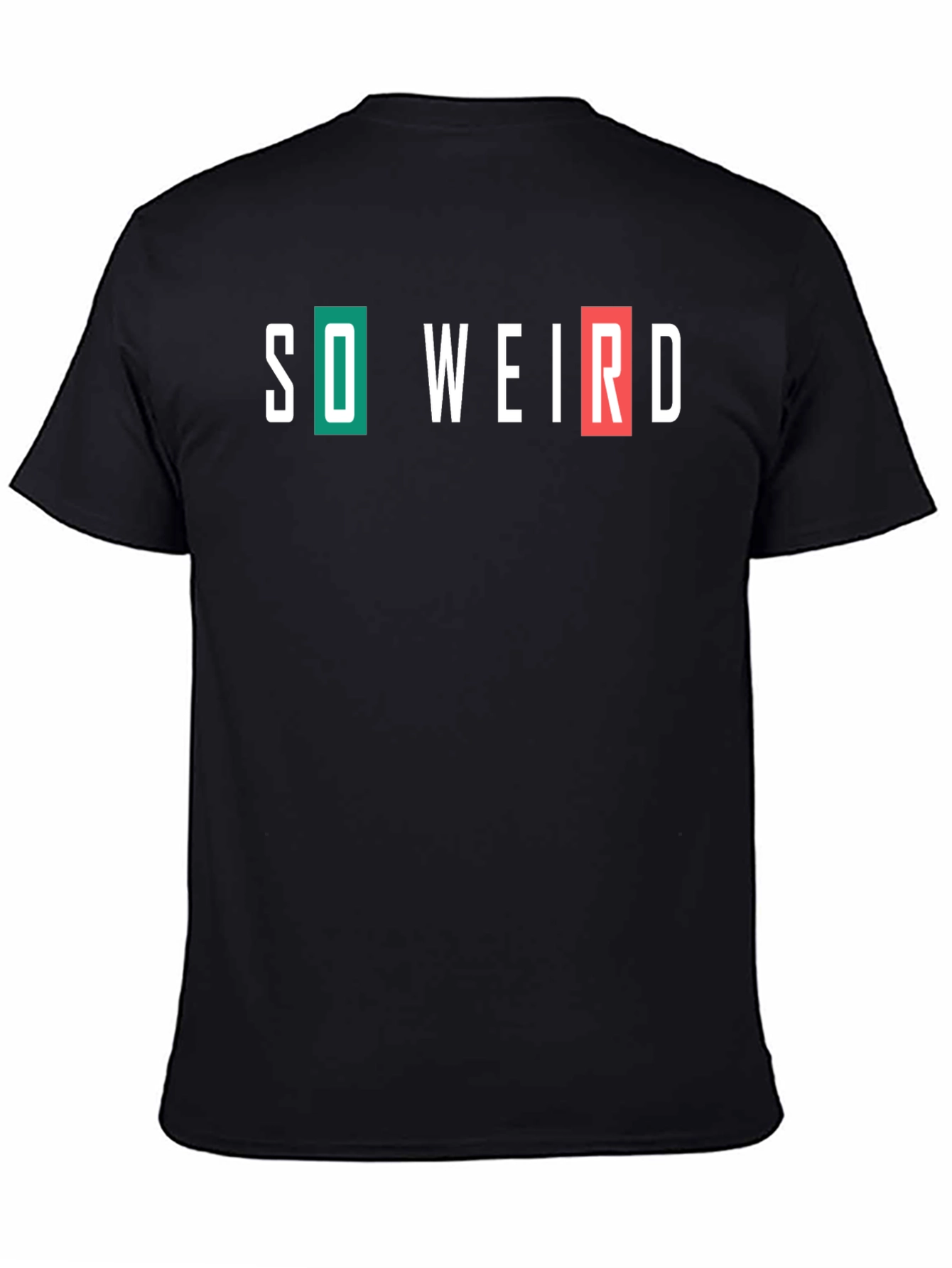 So Weird Graphic Tee - Mens Crew Neck T-Shirt