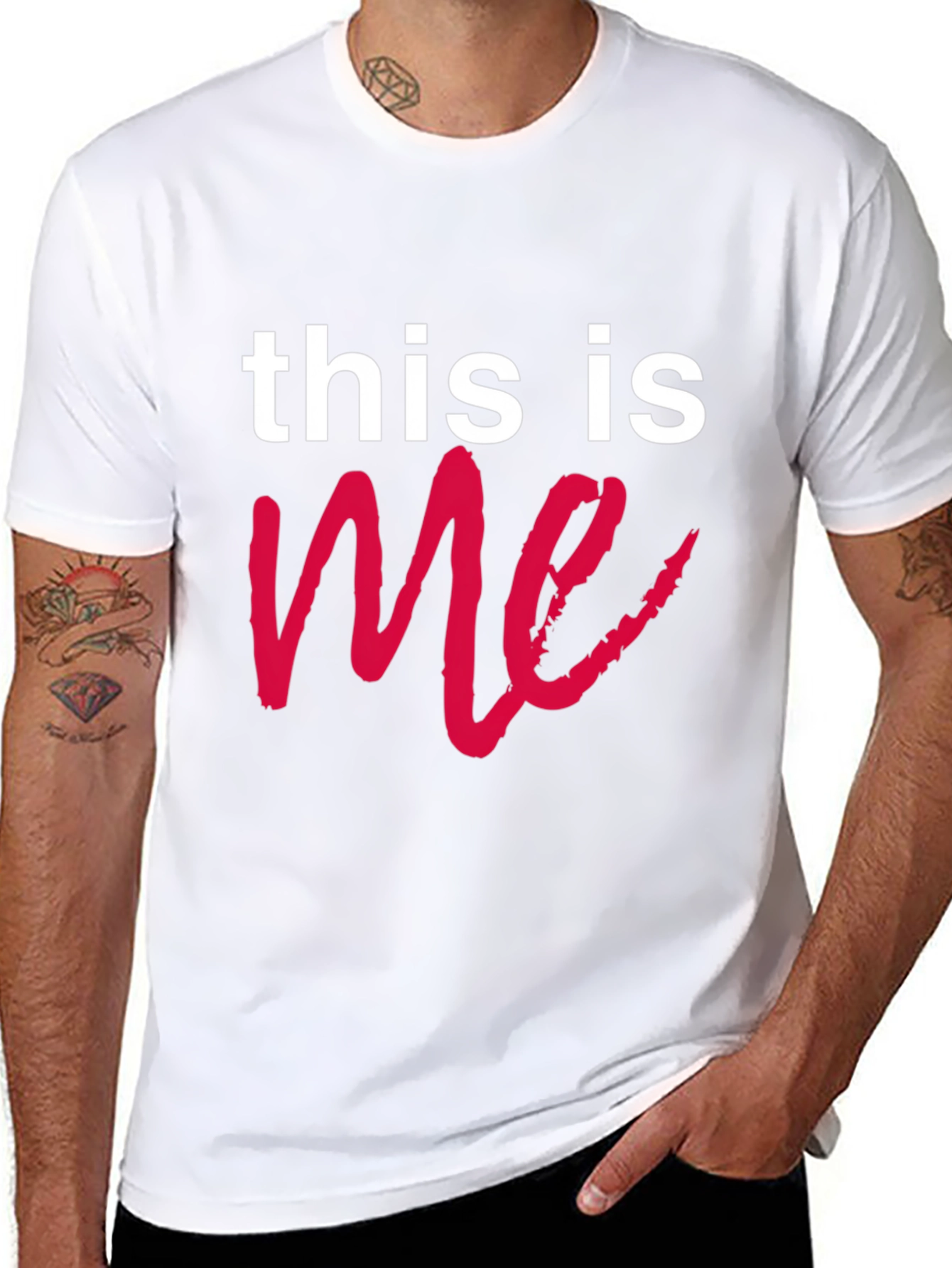 This Is Me Graphic Tee - Trendy Casual Top