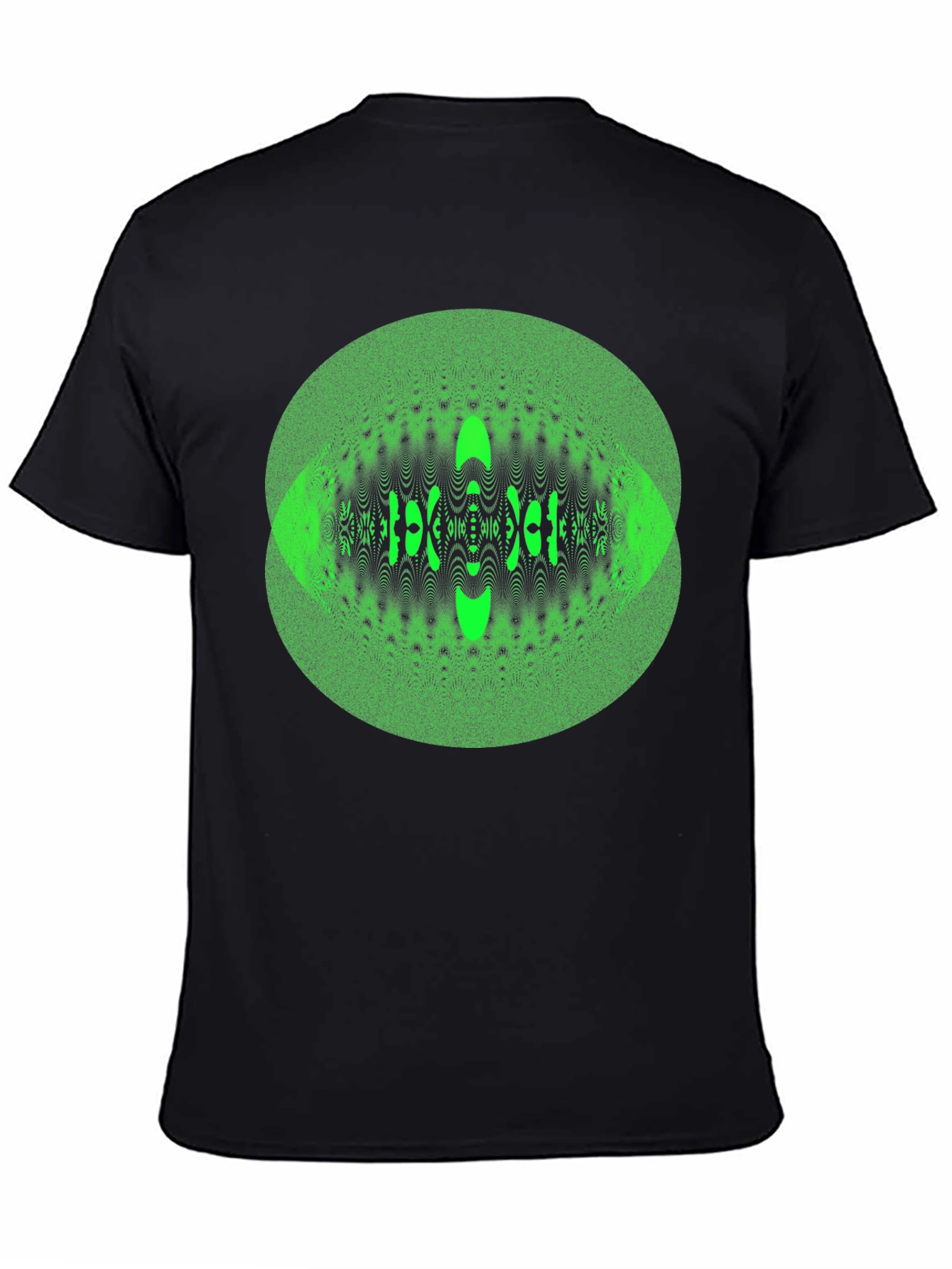 Green Eye Illusion Graphic Tee