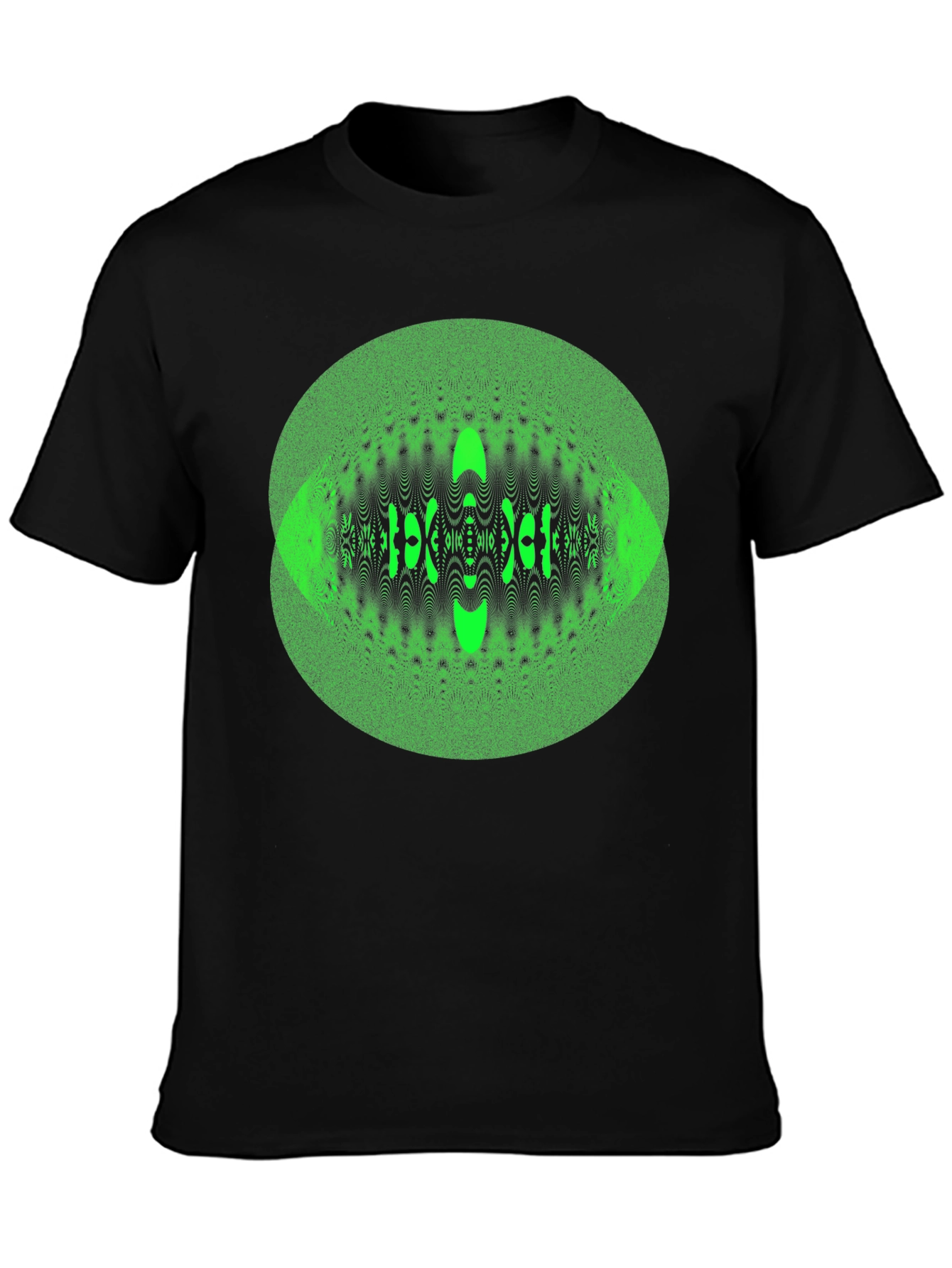 Green Eye Illusion Graphic Tee