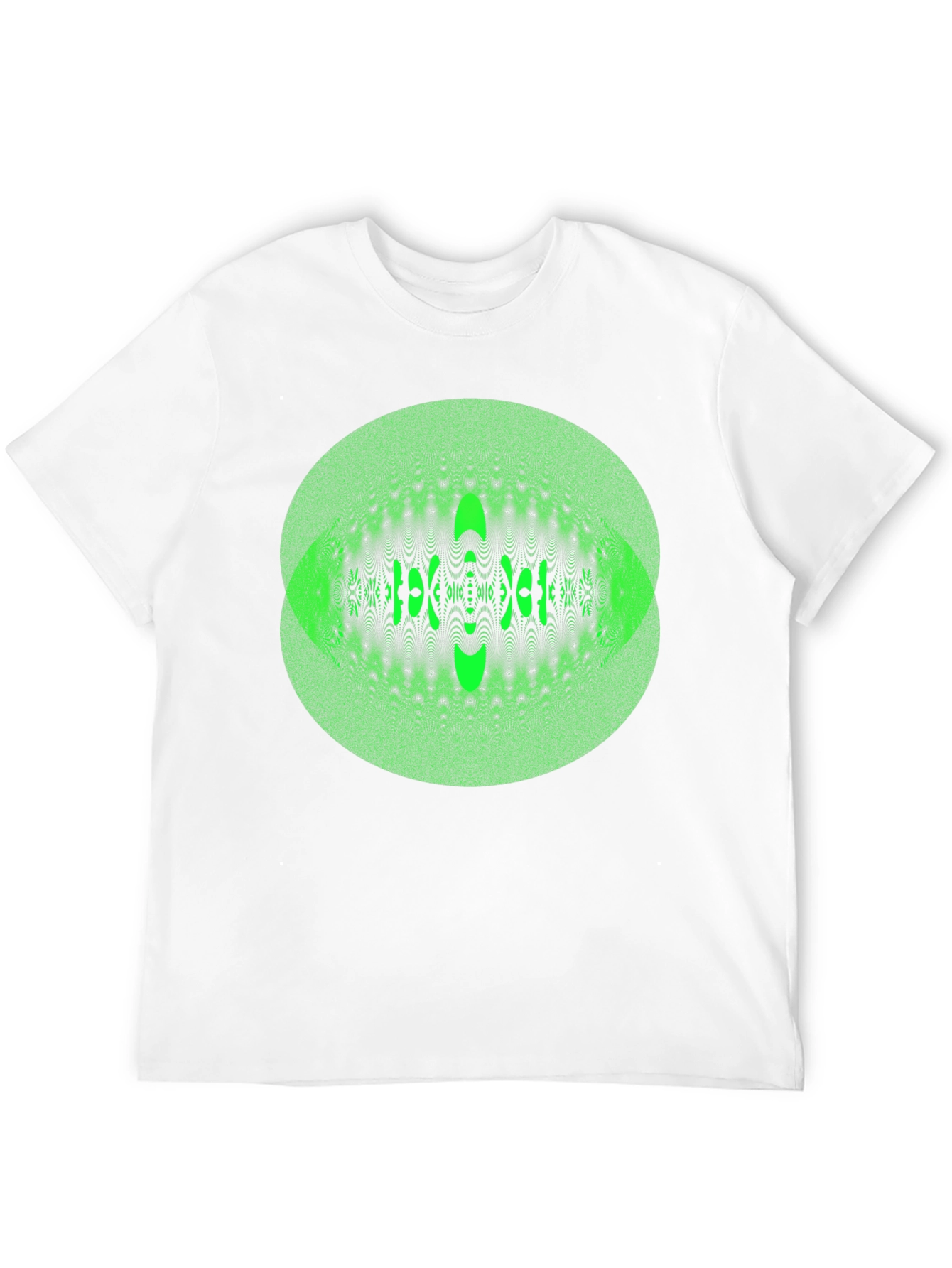 Green Eye Illusion Graphic Tee