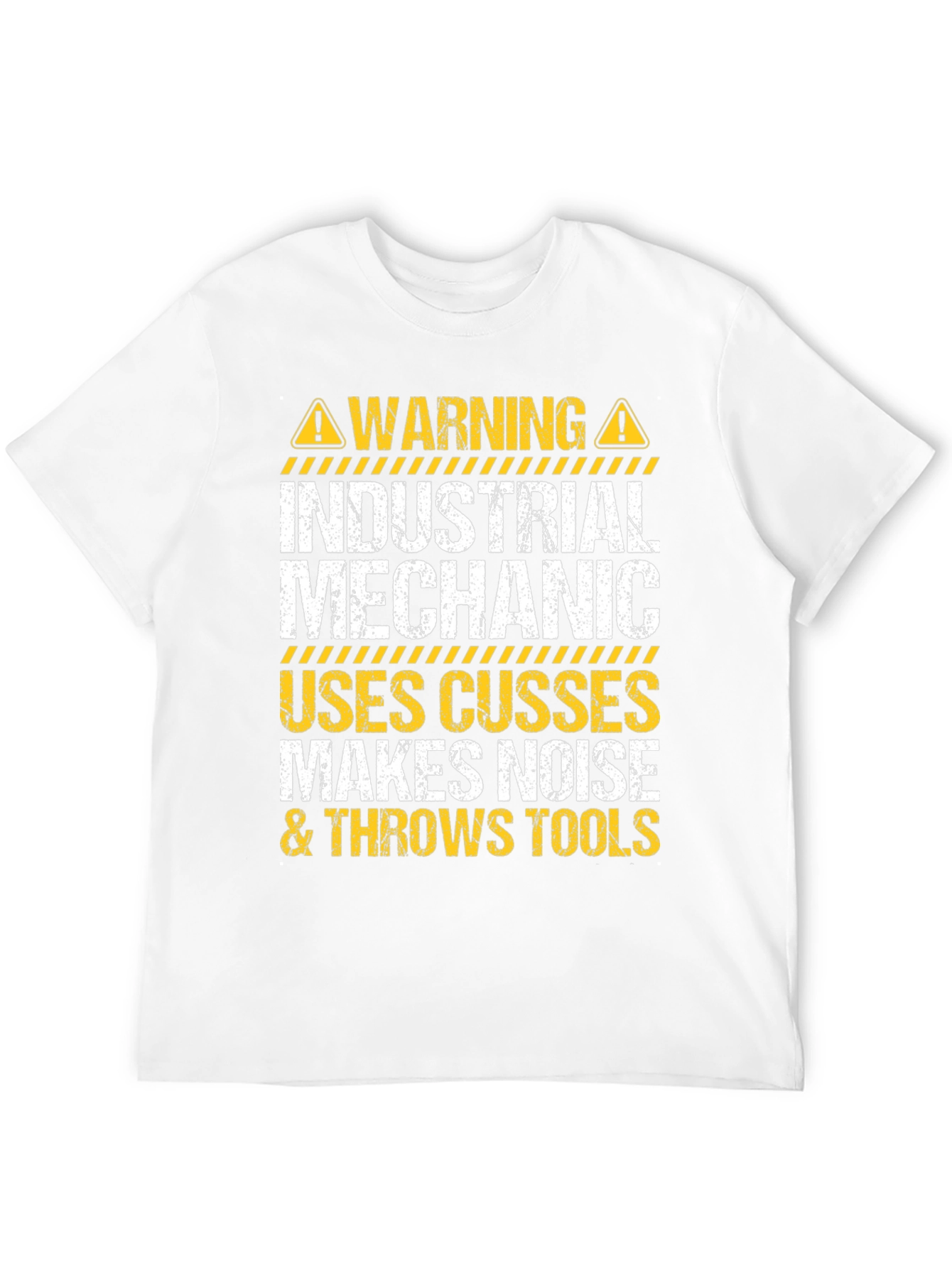 Industrial Mechanic Warning T-Shirt