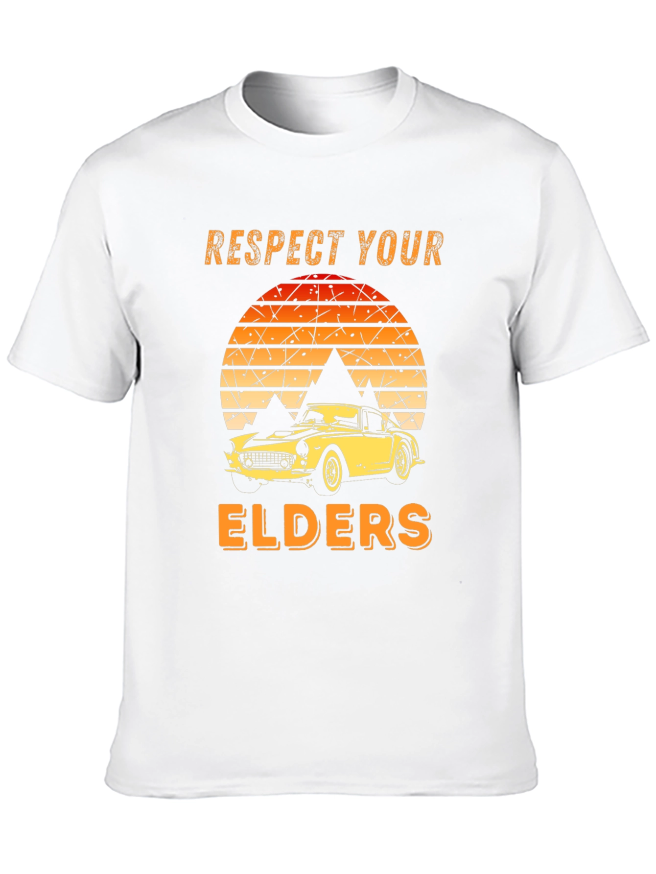Respect Your Elders Car T-Shirt