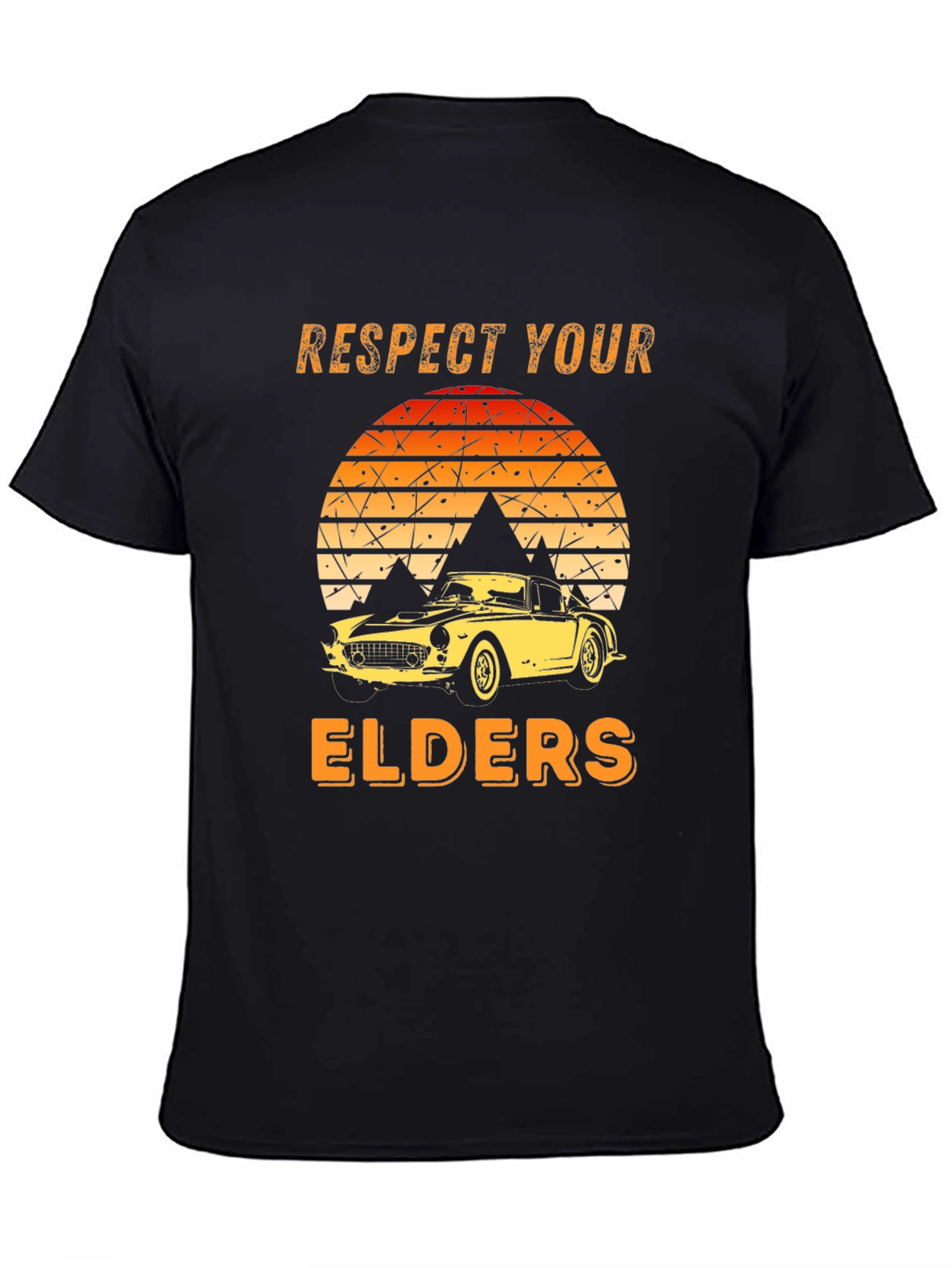 Respect Your Elders Car T-Shirt