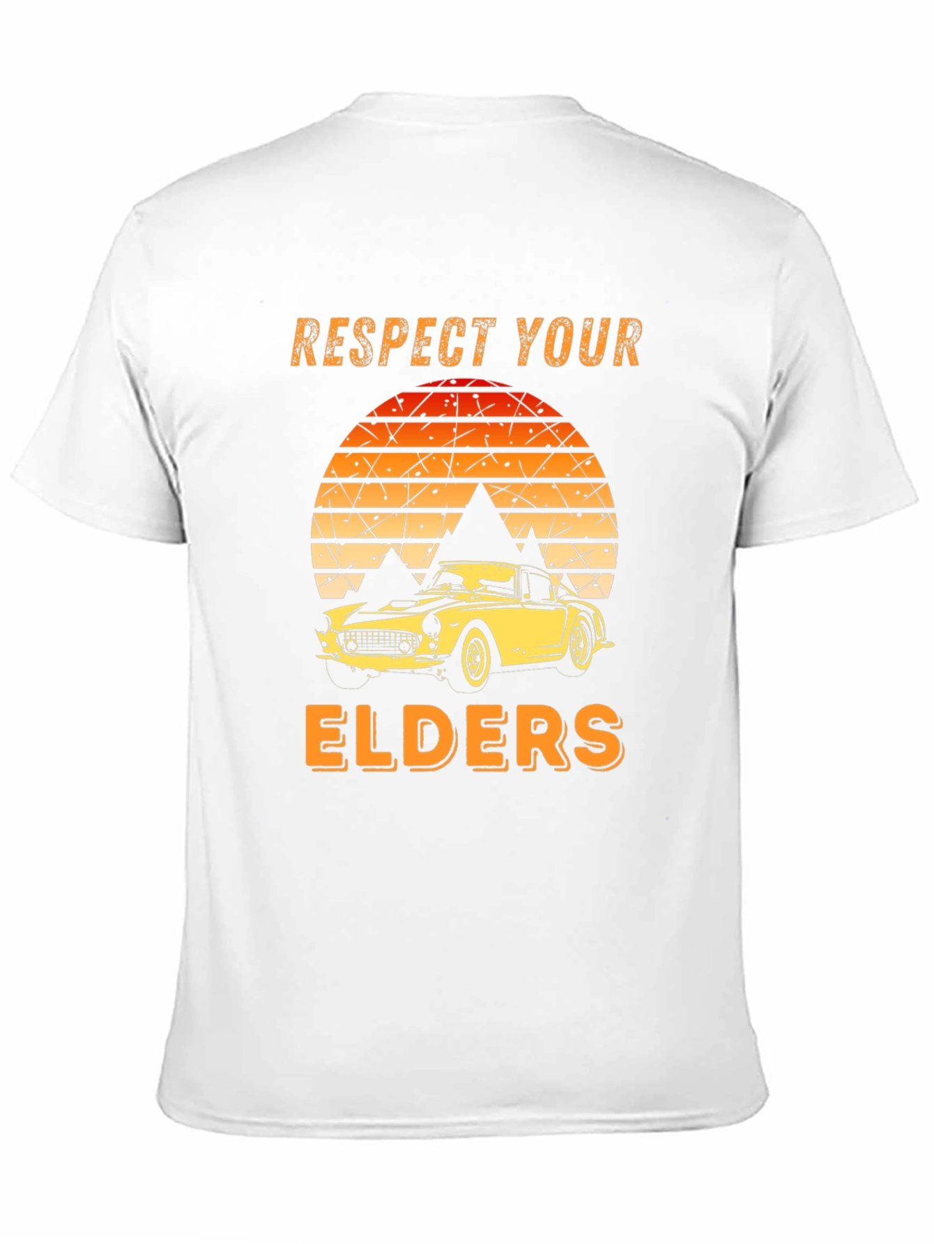 Respect Your Elders Car T-Shirt