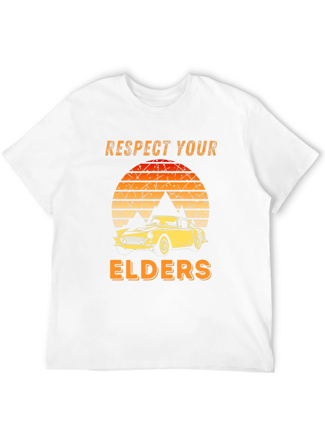 Respect Your Elders Car T-Shirt