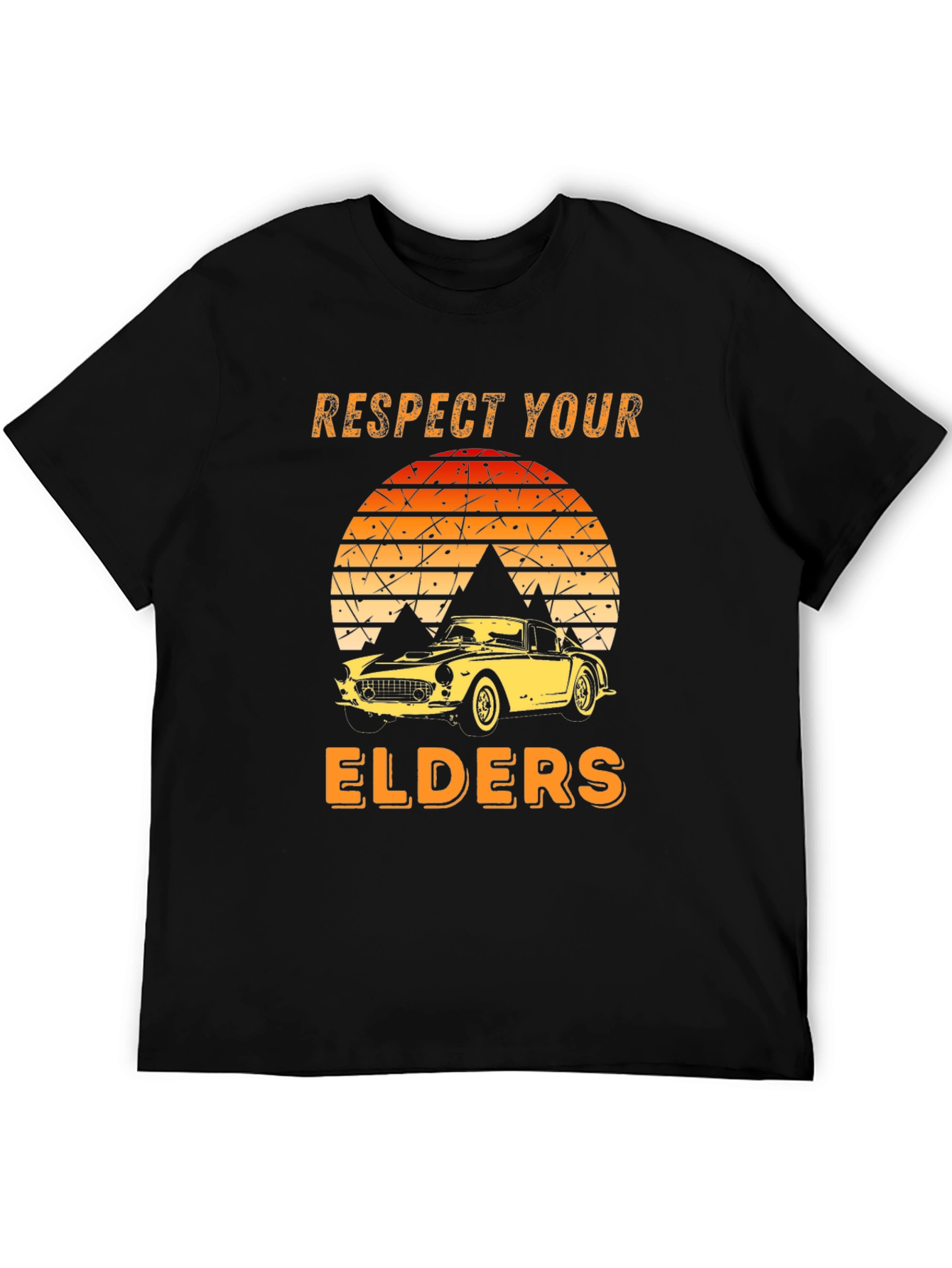 Respect Your Elders Car T-Shirt