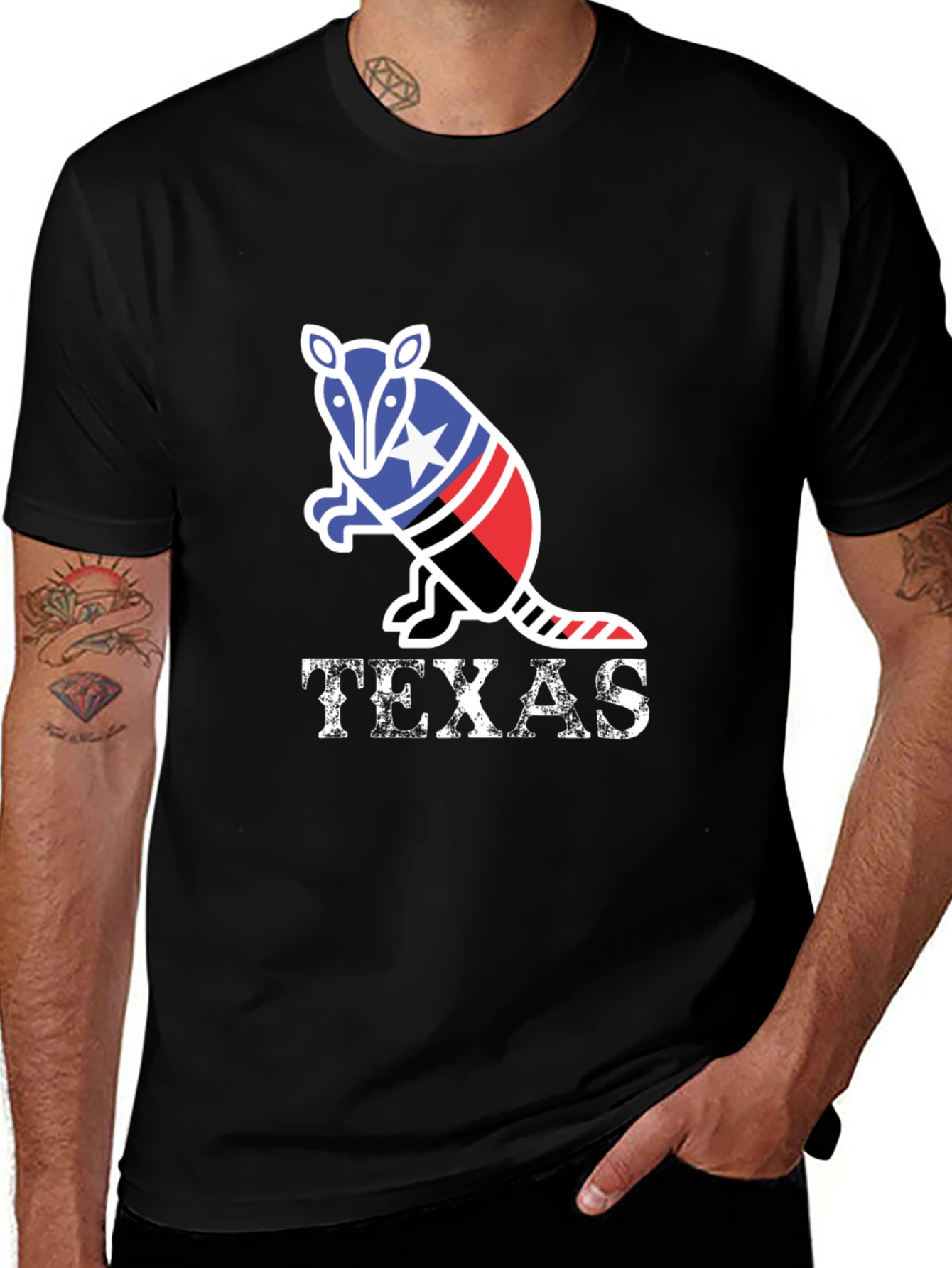 Texas Armadillo Graphic Tee
