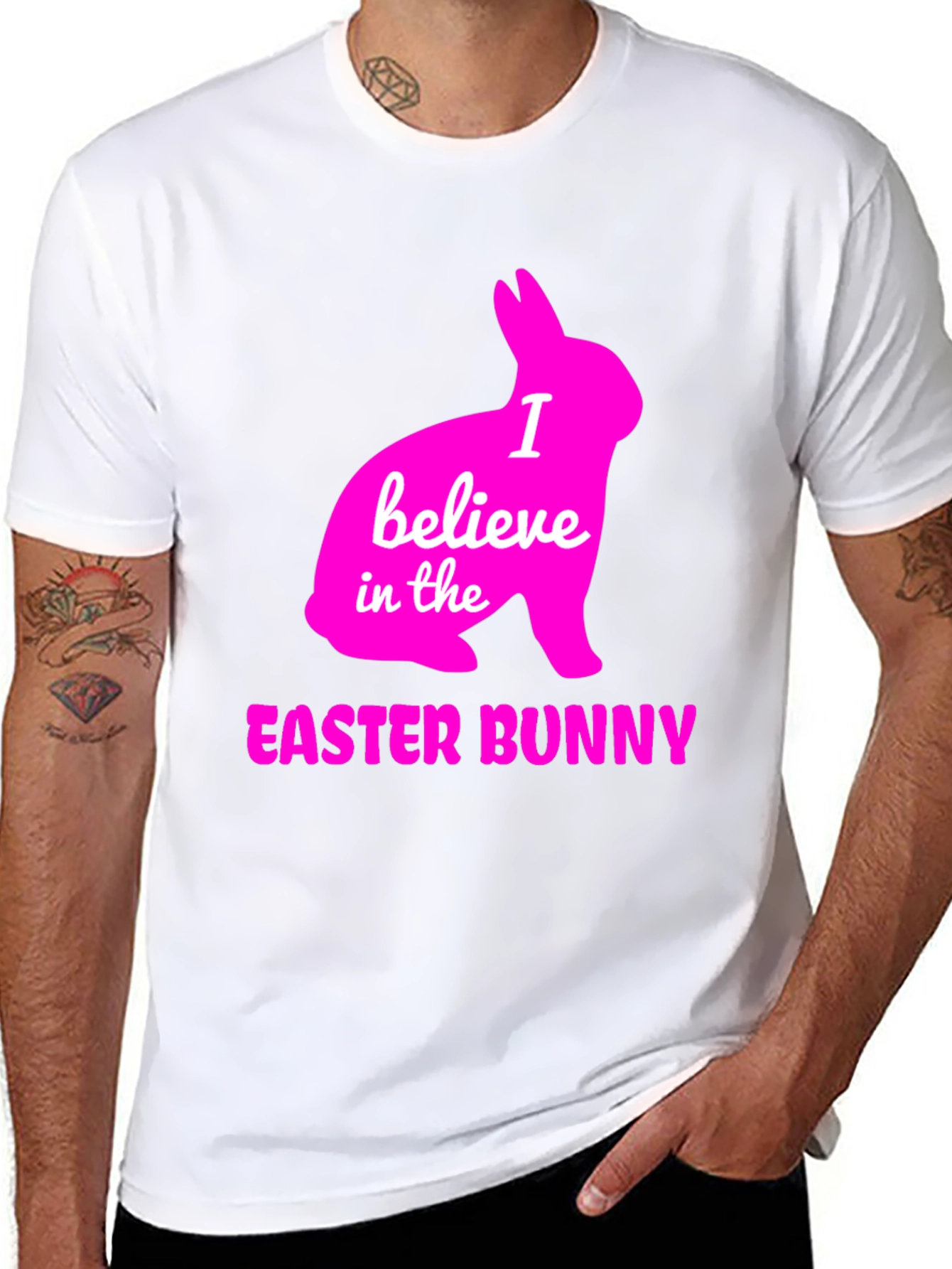I Believe in the Easter Bunny T-Shirt