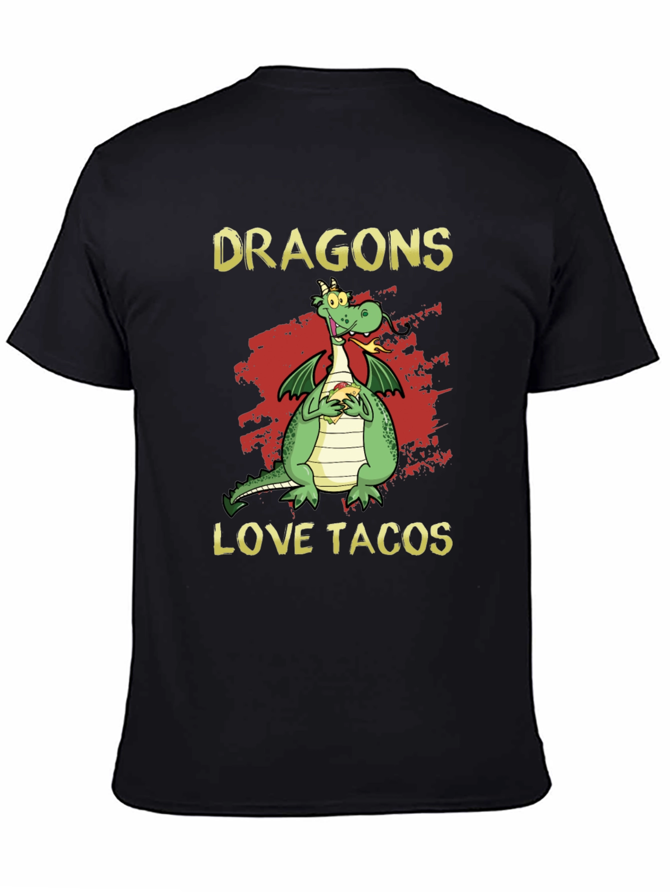 Dragons Love Tacos Graphic T-Shirt
