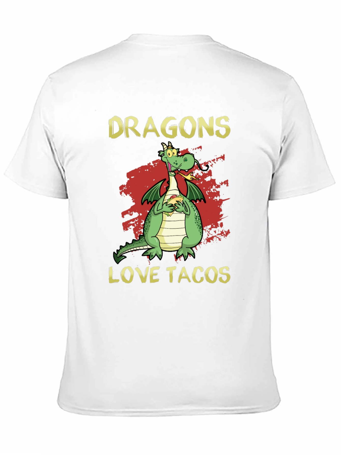Dragons Love Tacos Graphic T-Shirt