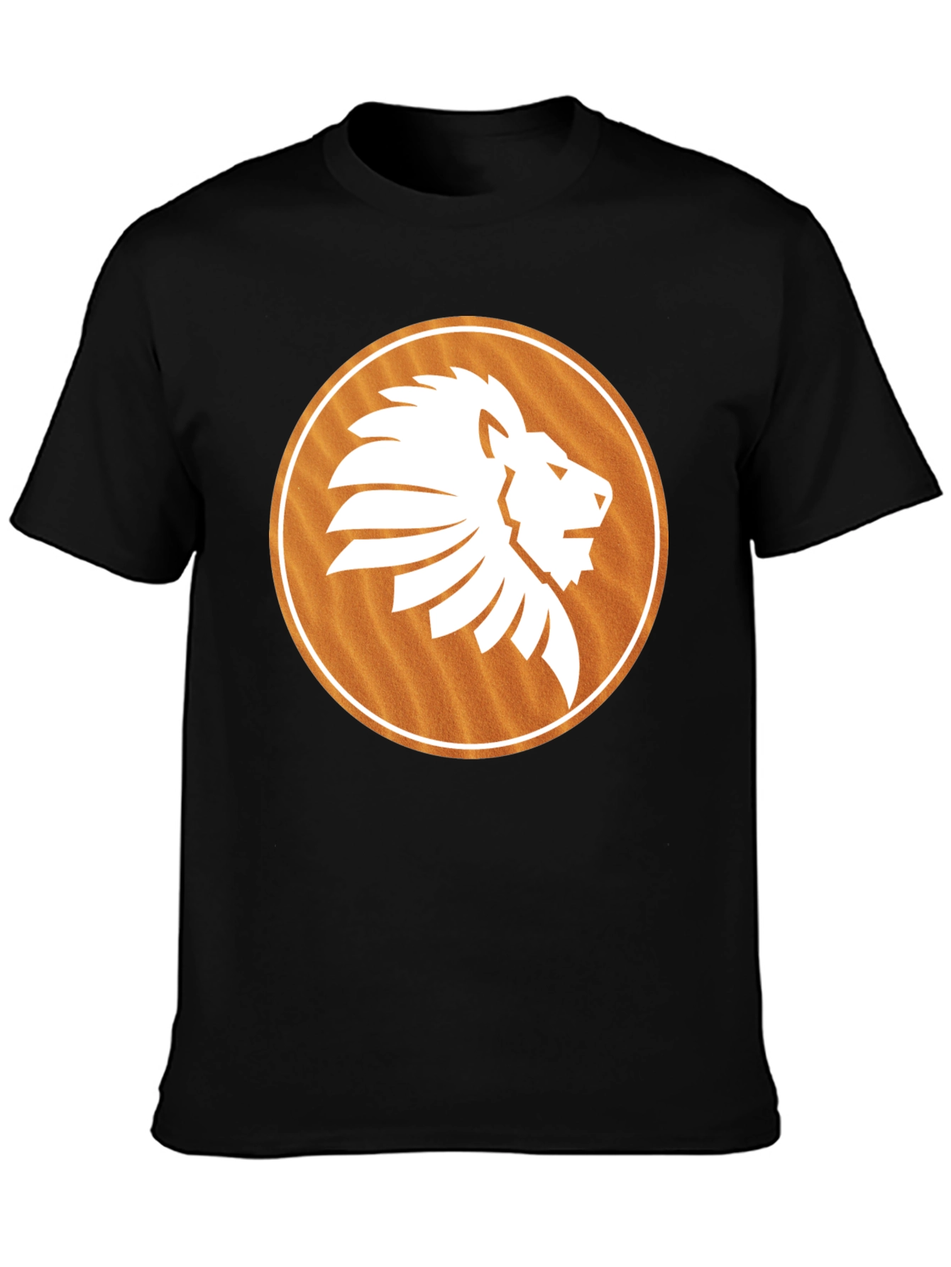 Lion Emblem Graphic Tee - Casual Style