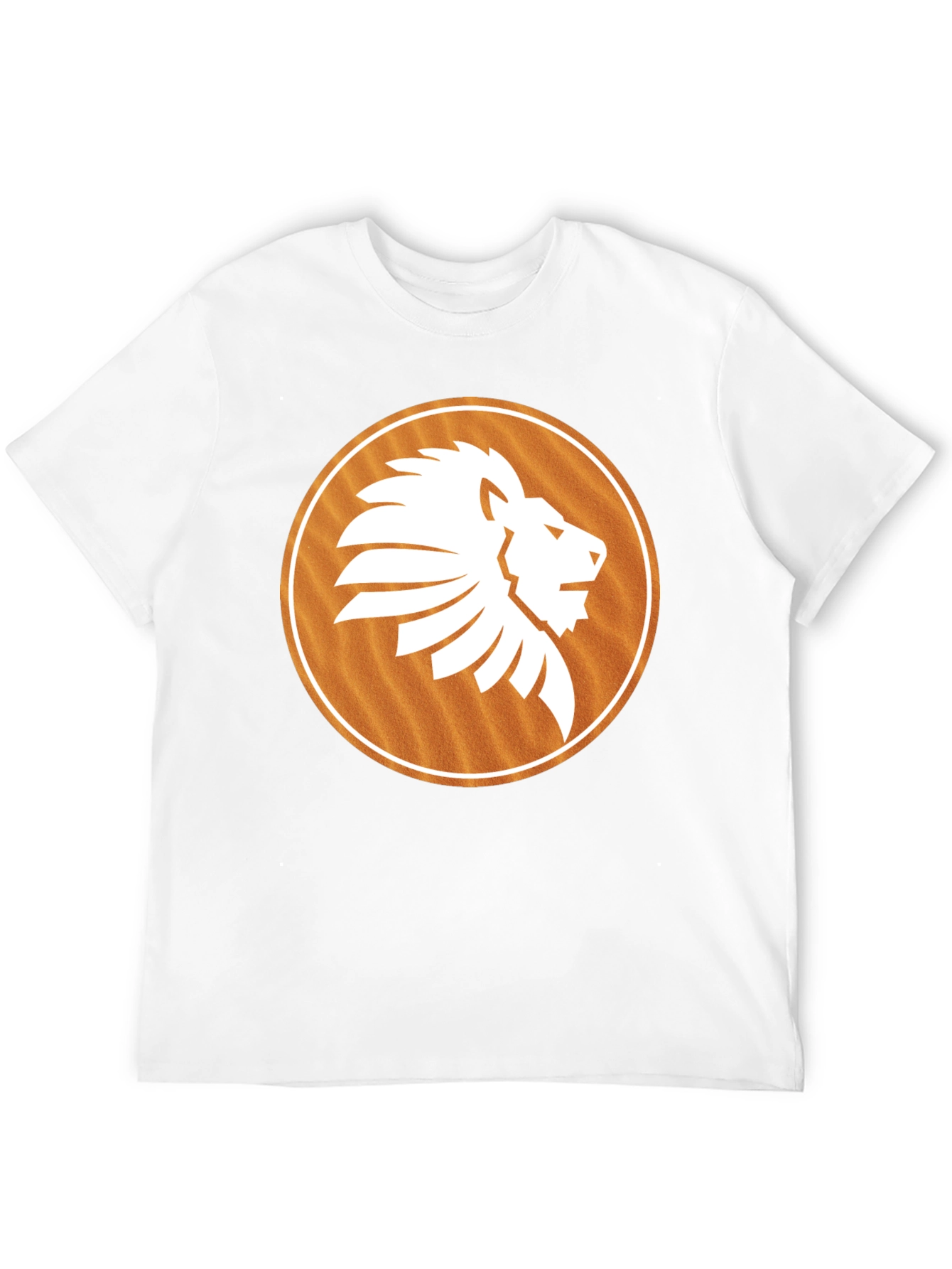 Lion Emblem Graphic Tee - Casual Style