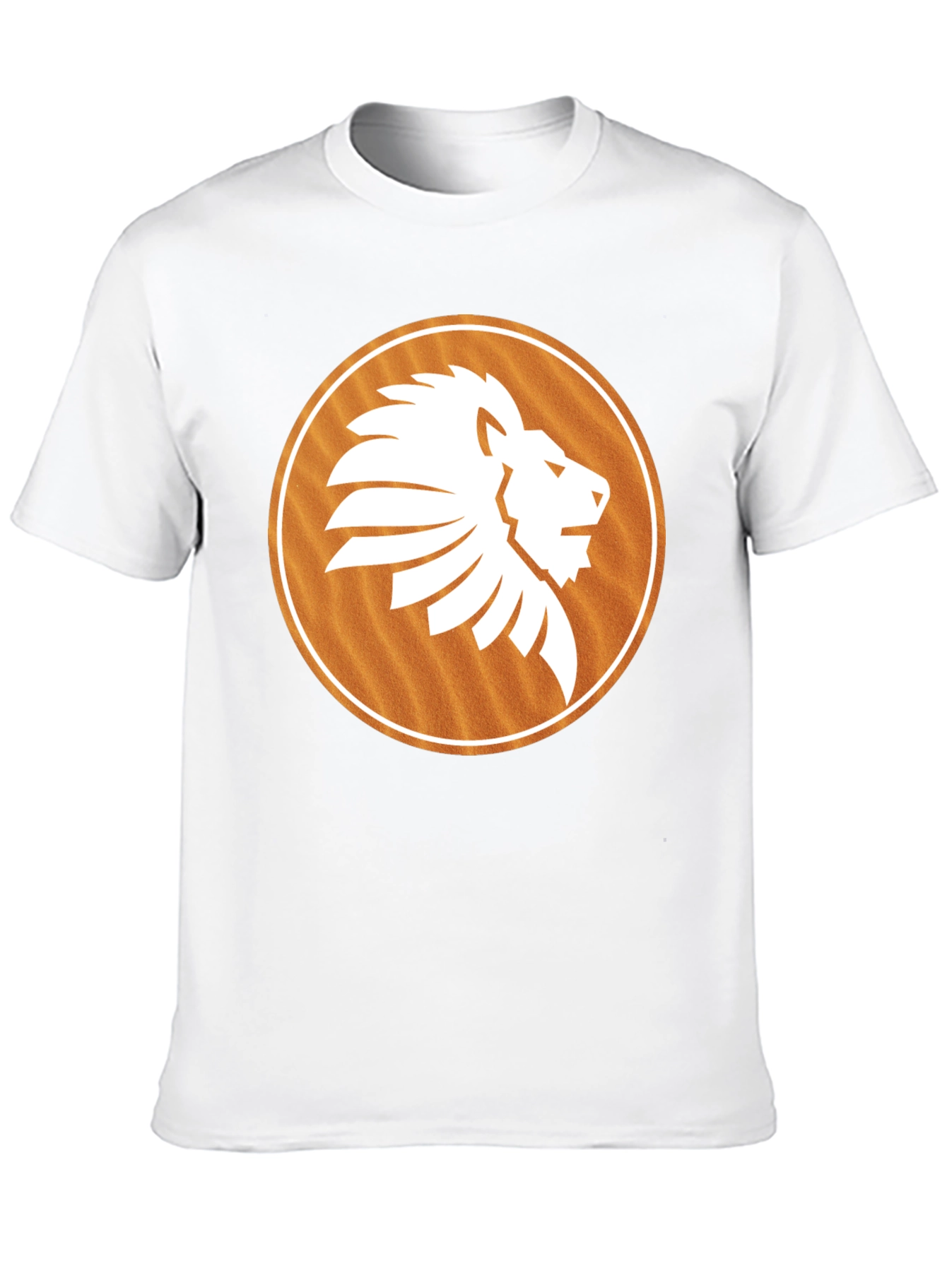 Lion Emblem Graphic Tee - Casual Style