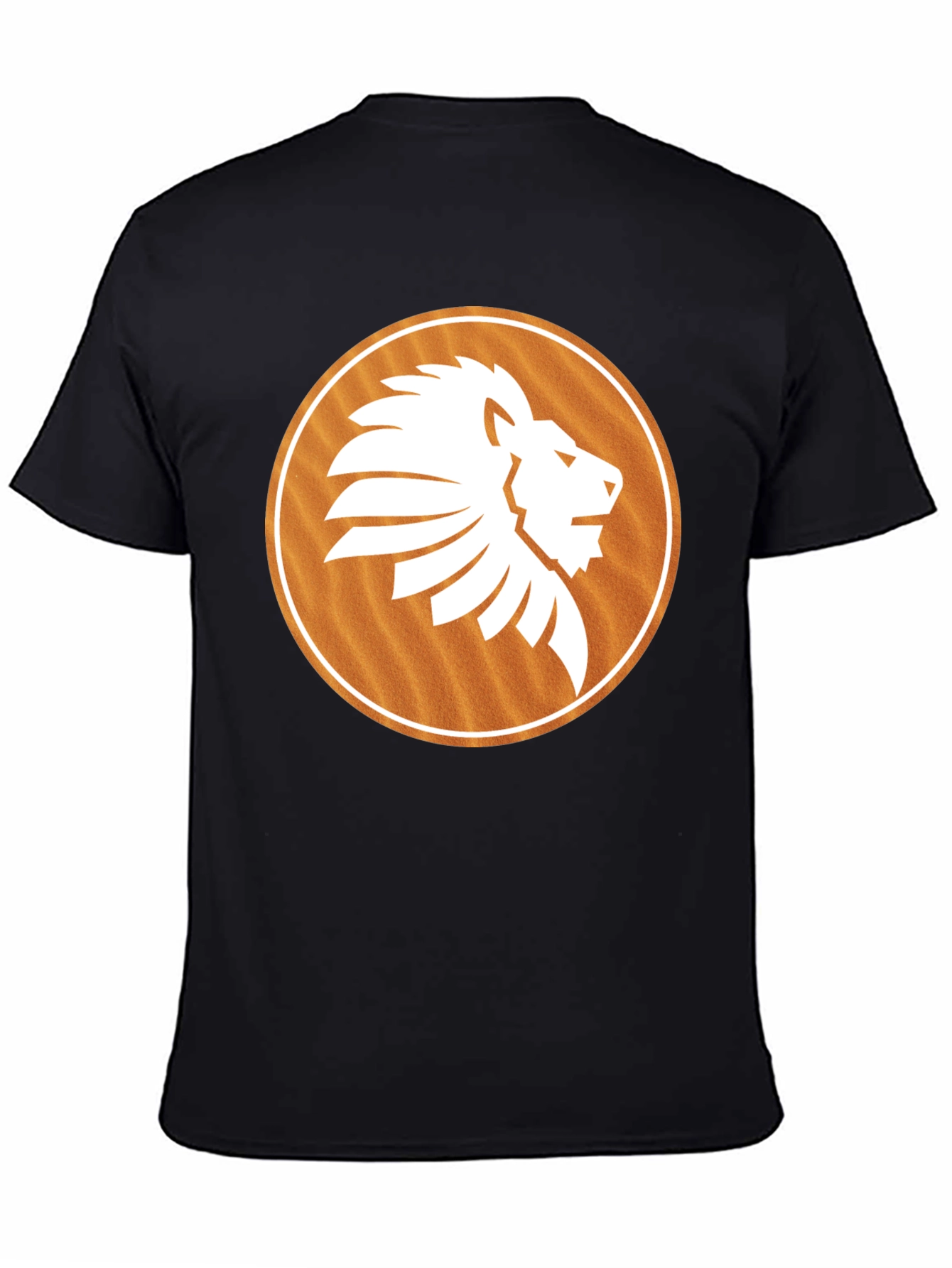 Lion Emblem Graphic Tee - Casual Style