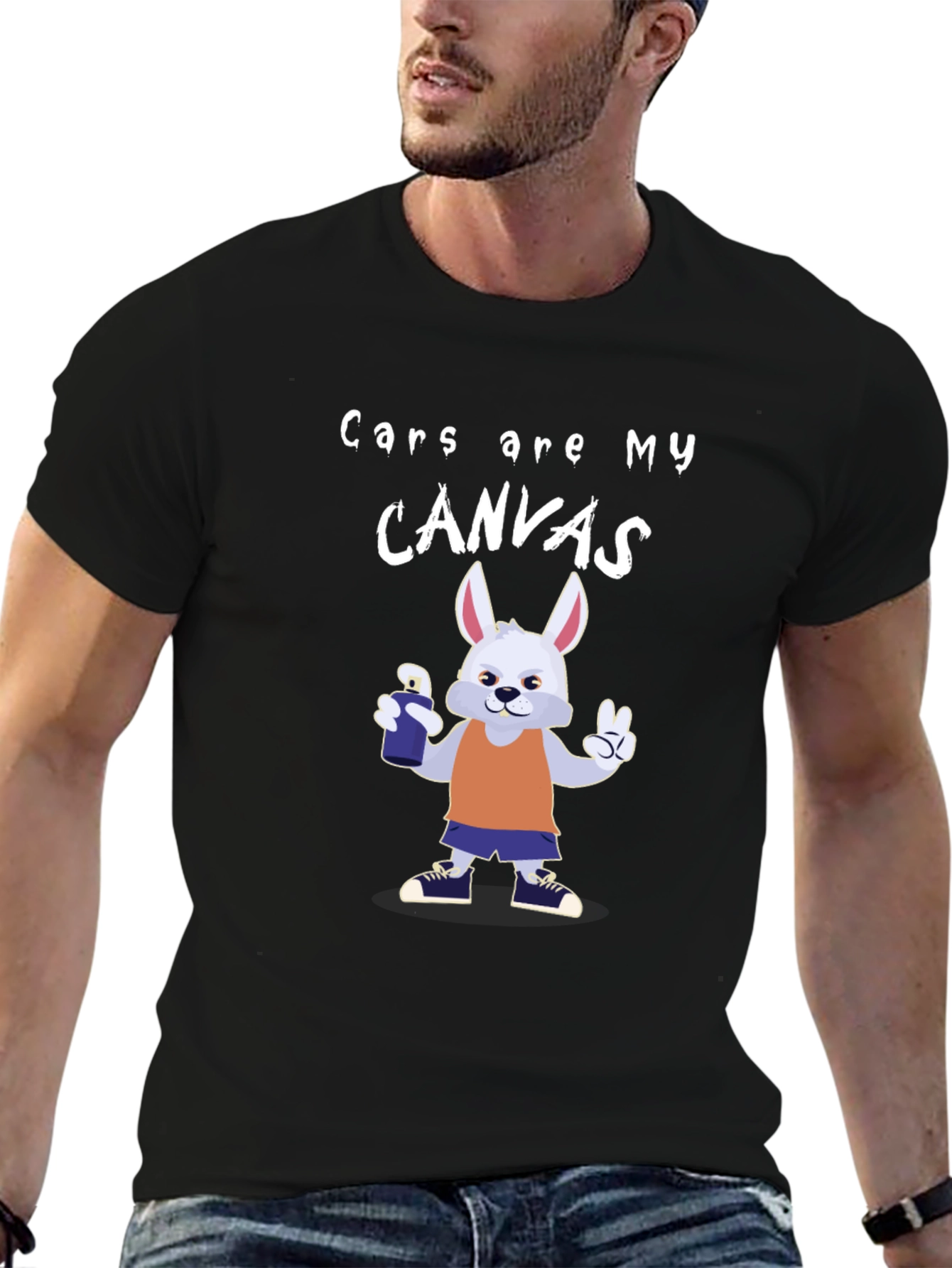 Cars Are My Canvas Graphic T-Shirt