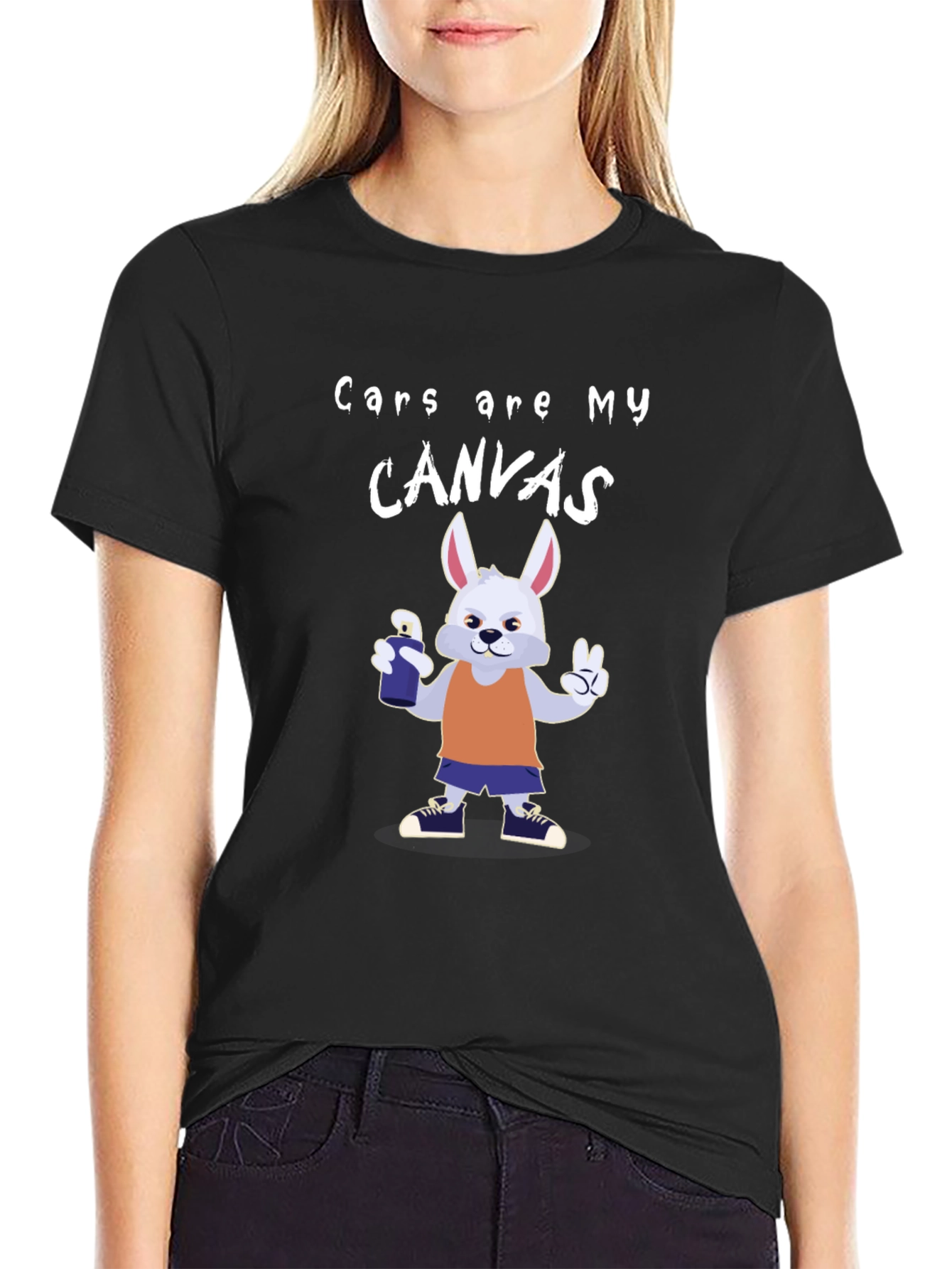 Cars Are My Canvas Graphic T-Shirt
