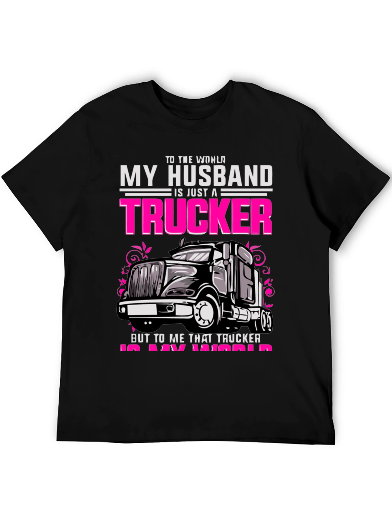 My Husband is a Trucker T-Shirt