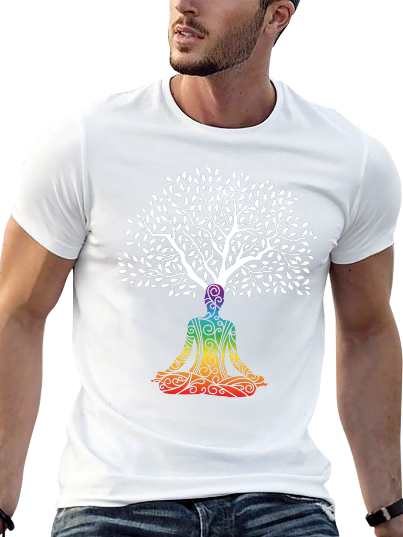 Tree of Life Chakra Meditation T-Shirt