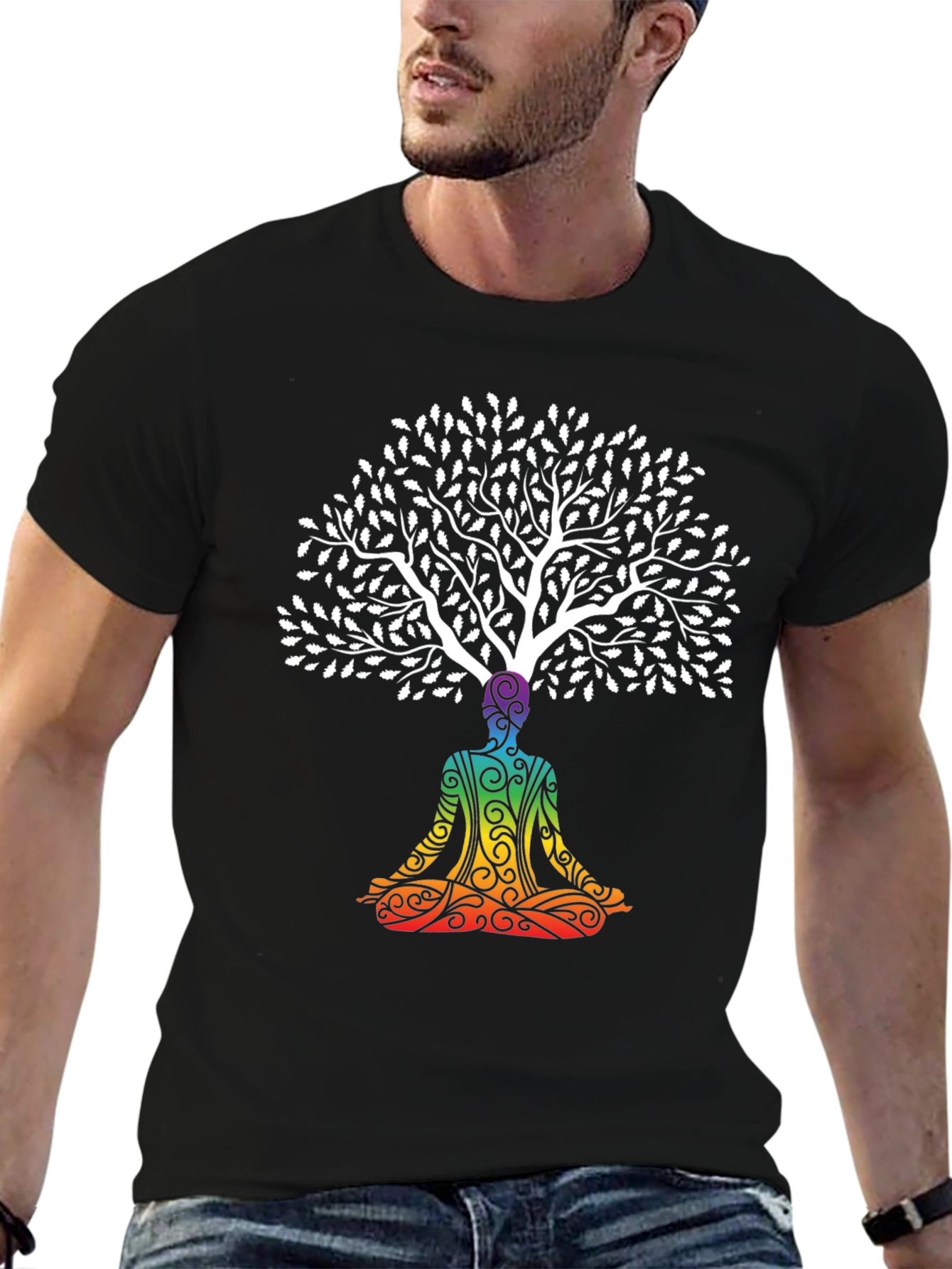 Tree of Life Chakra Meditation T-Shirt