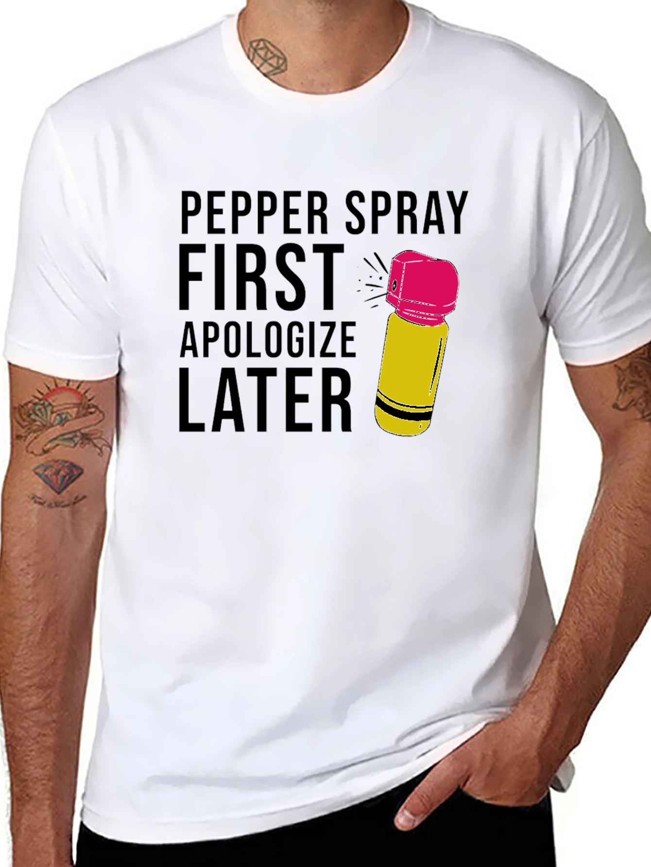 Pepper Spray First T-Shirt