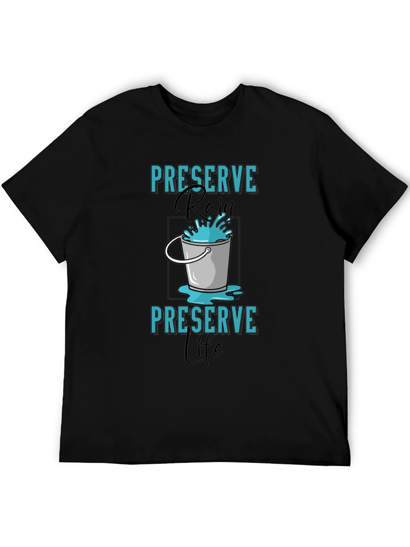 Preserve Rain T-Shirt - Environmental Awareness Tee