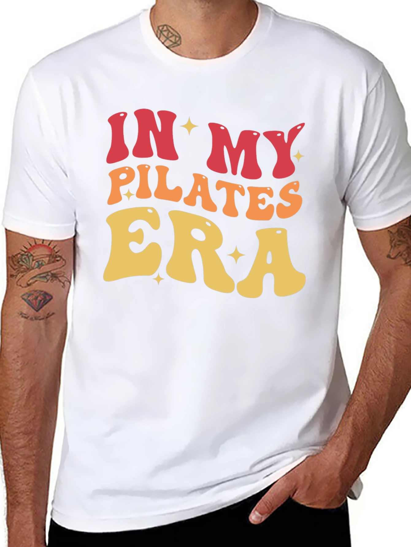 Pilates Era T-Shirt - Trendy Retro Design