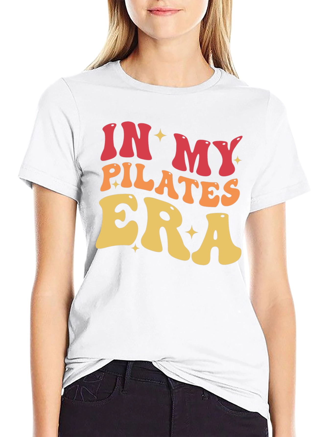 Pilates Era T-Shirt - Trendy Retro Design