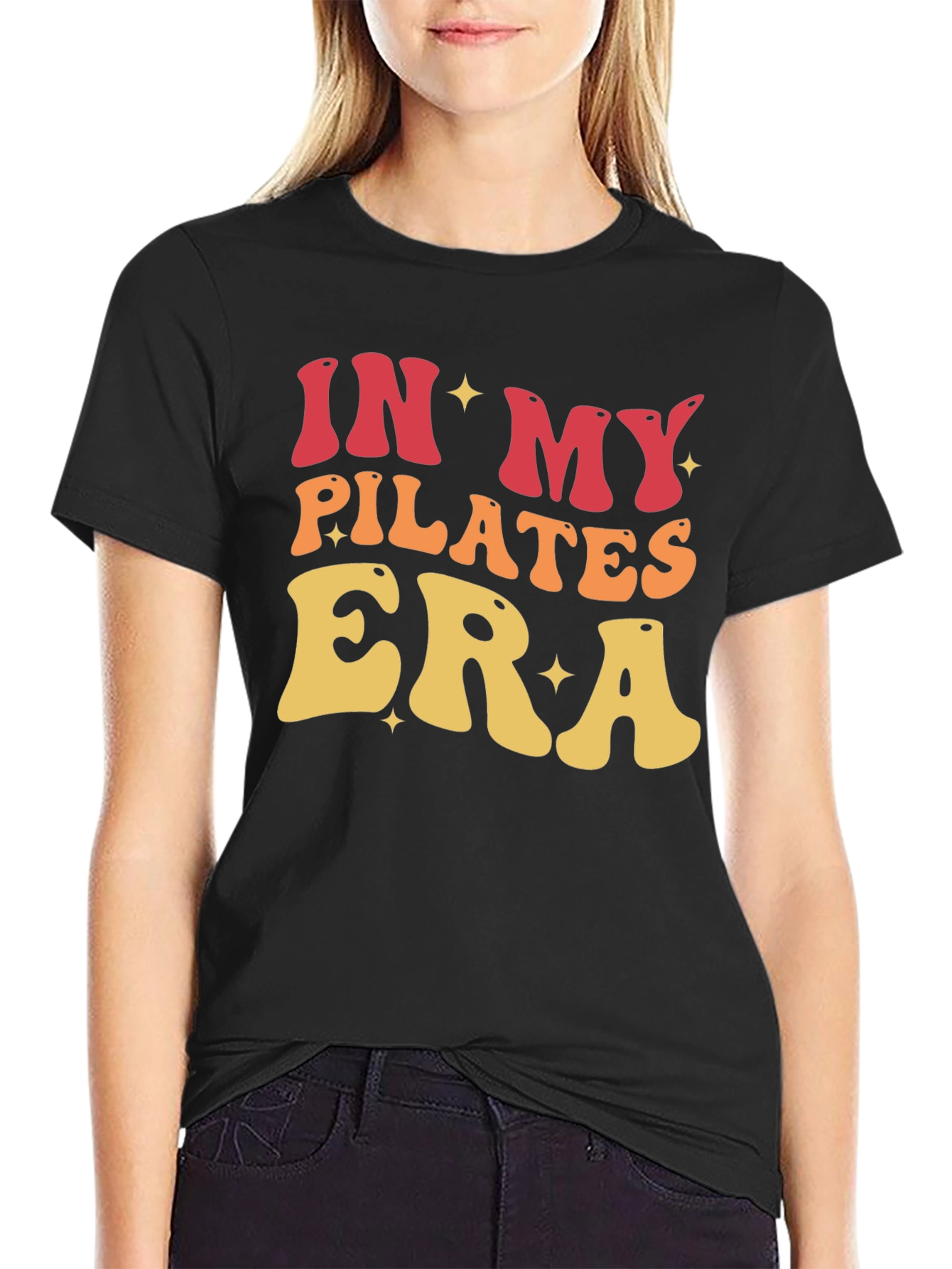 Pilates Era T-Shirt - Trendy Retro Design