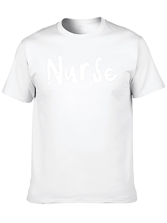 Nurse T-Shirt - Unisex Black Cotton Tee