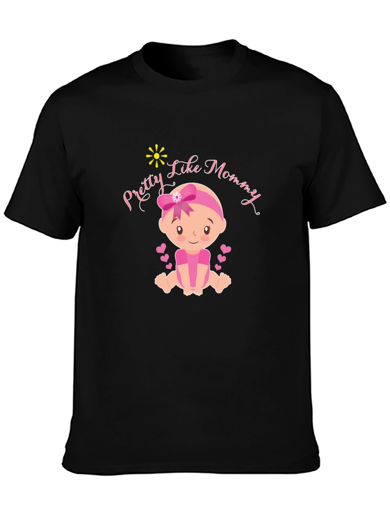 Pretty Like Mommy Baby Graphic T-Shirt
