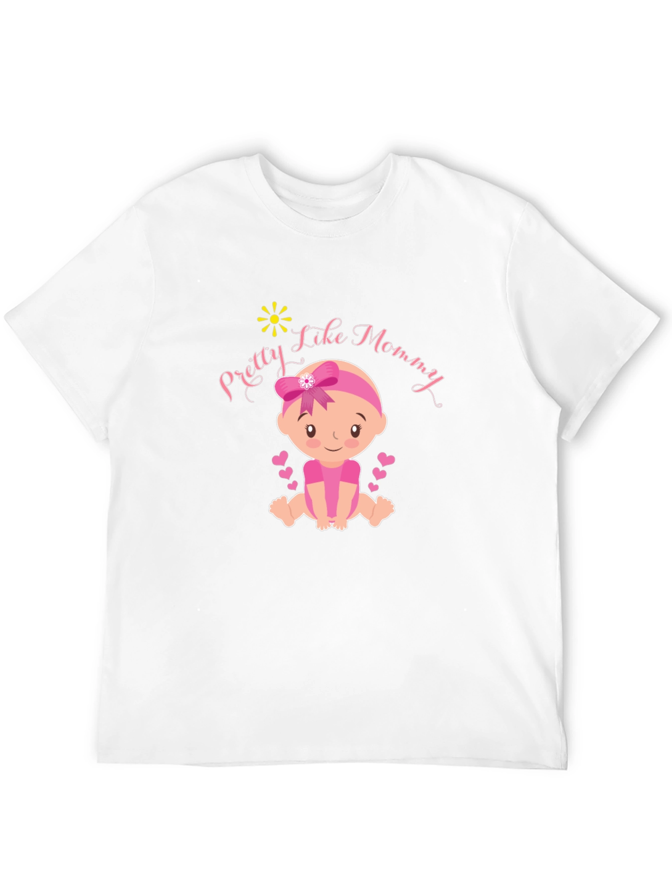 Pretty Like Mommy Baby Graphic T-Shirt