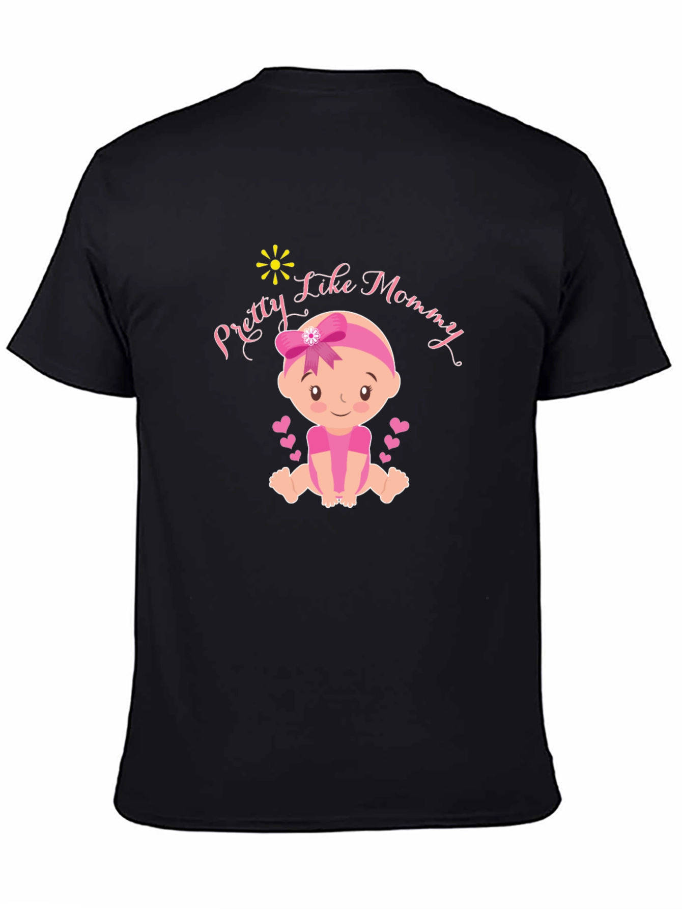 Pretty Like Mommy Baby Graphic T-Shirt