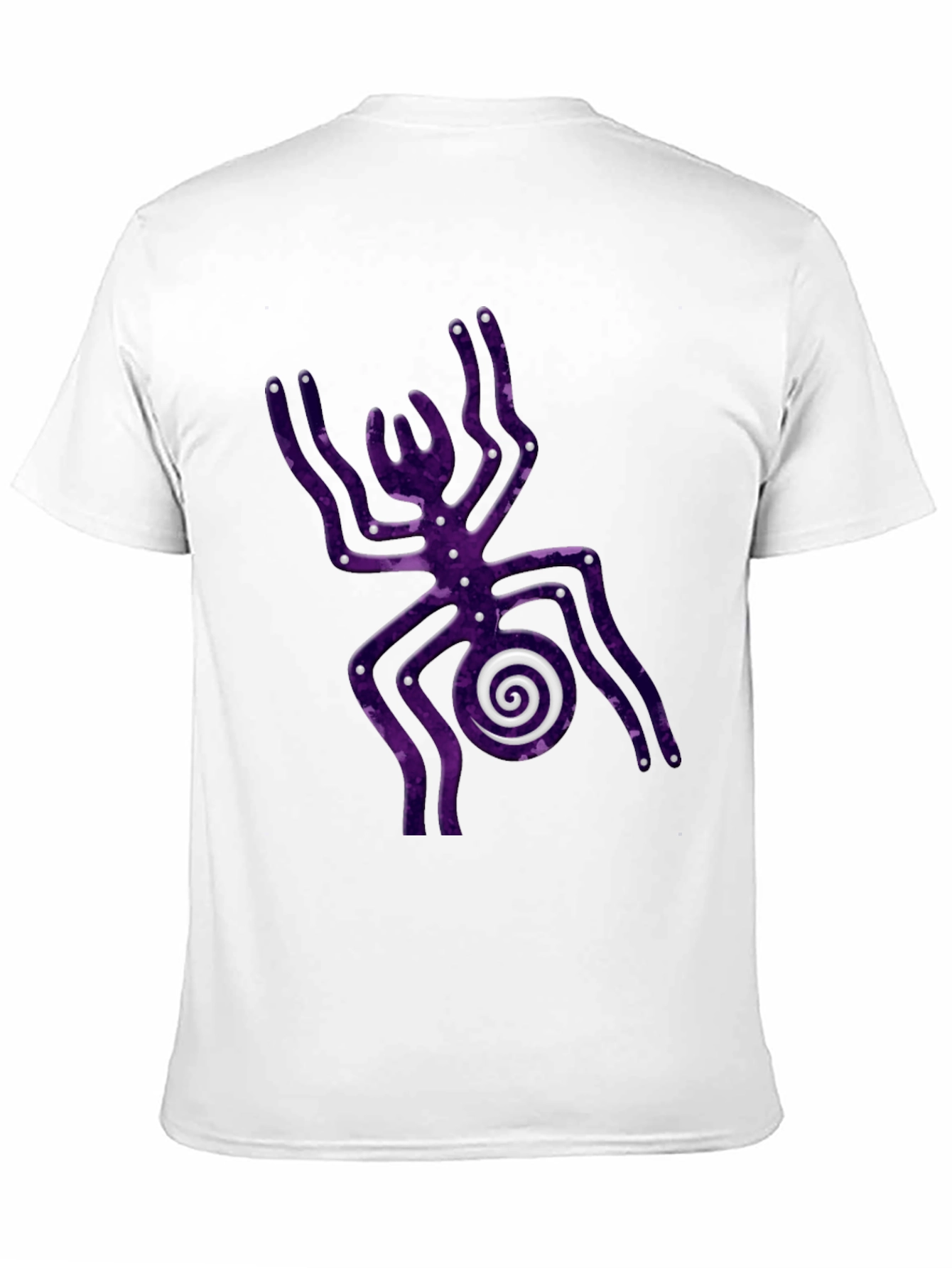 Abstract Spider Graphic Tee - Unique Design